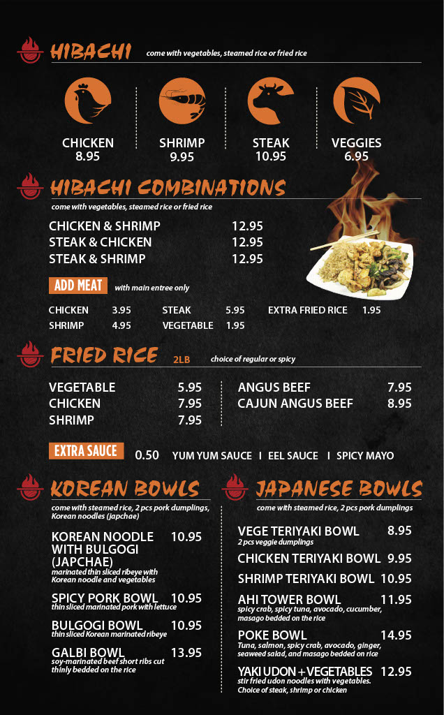 Sushibachi Menu