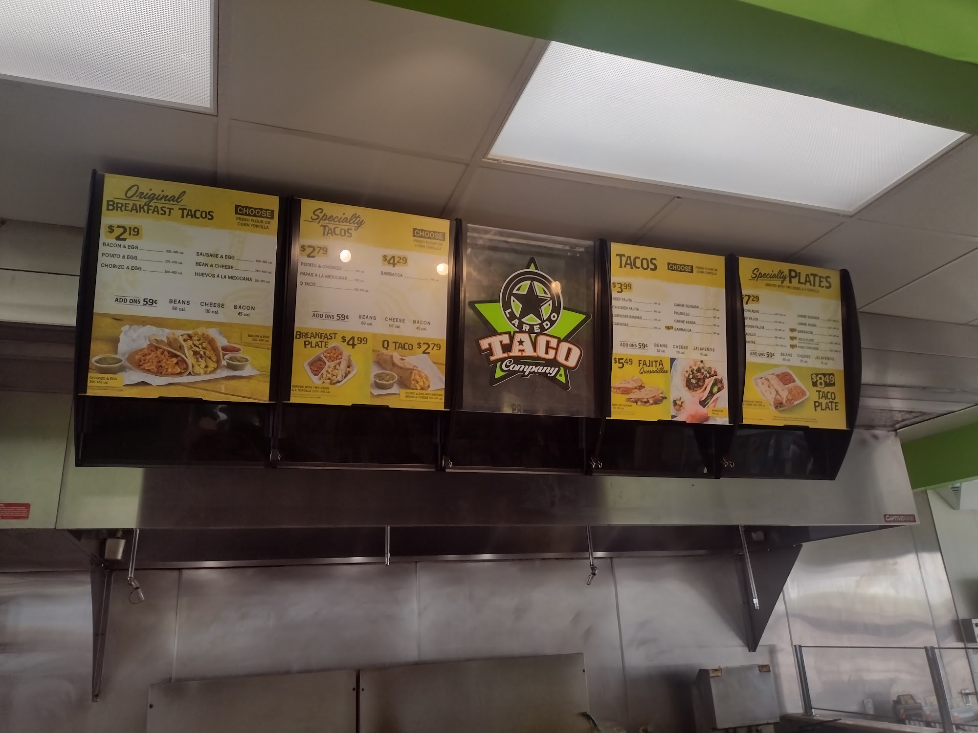 Laredo Taco Company Menu