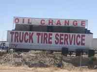 Truck tire service
