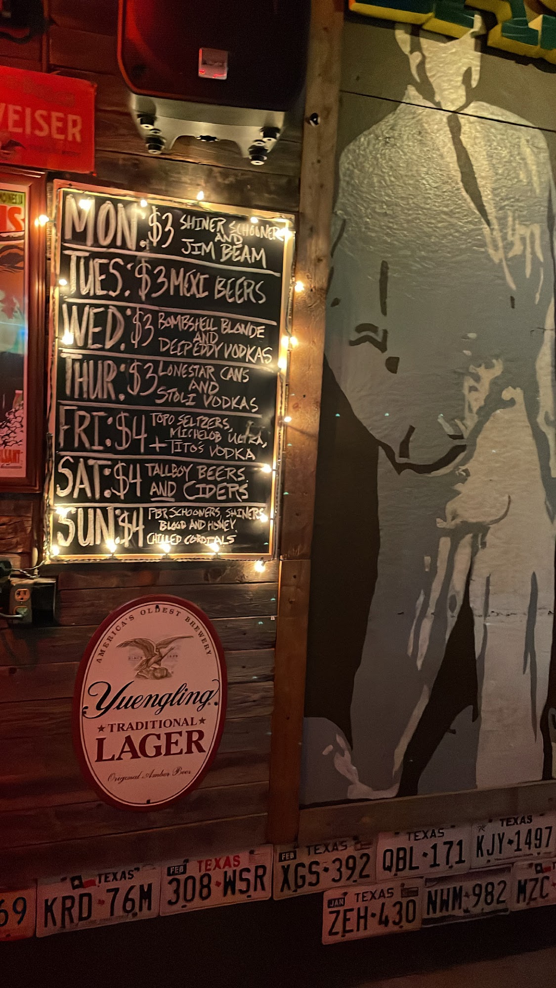Ozzie Rabbit Lodge Menu