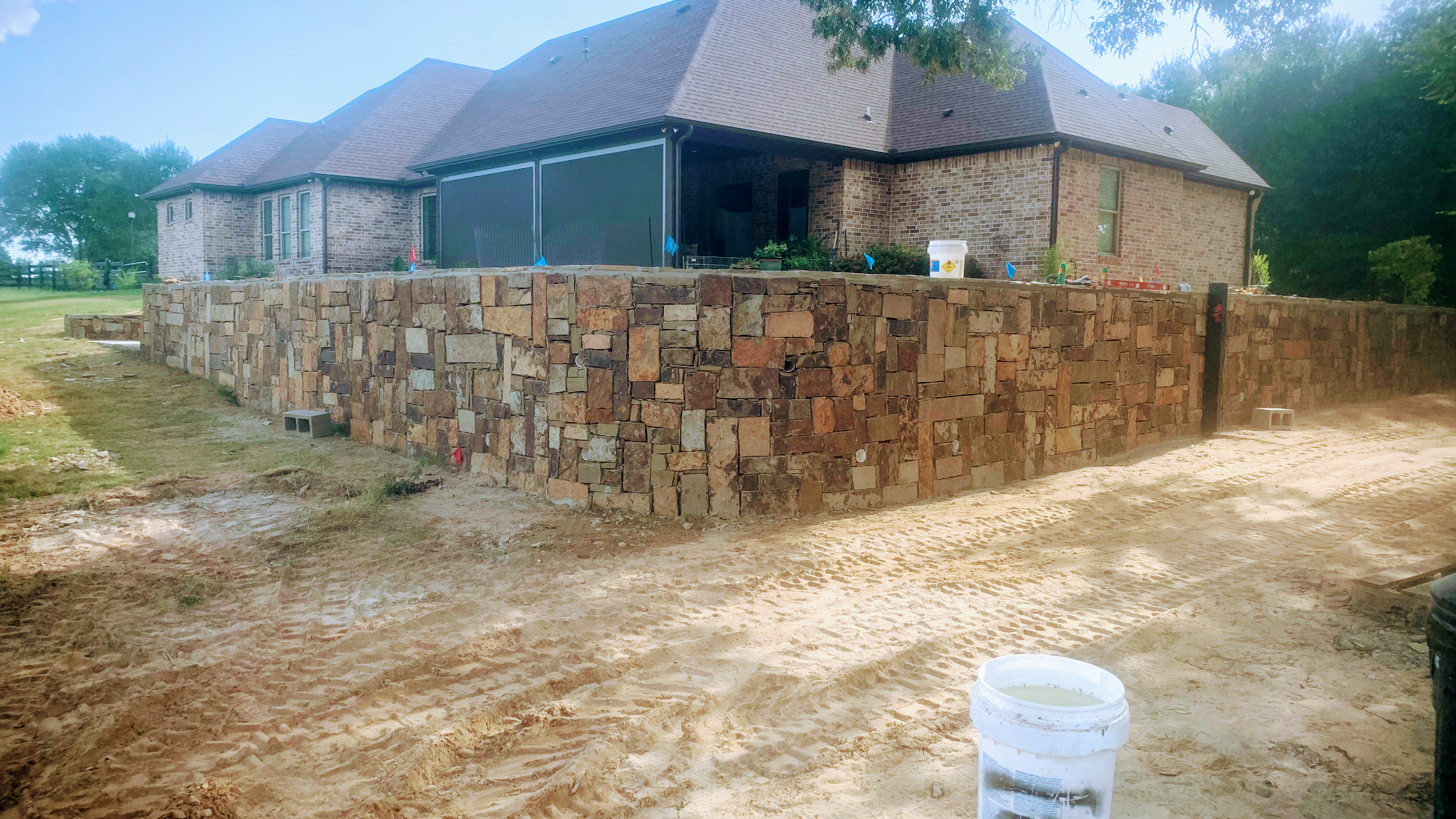 Creative hardscaping and landscaping 2084 Elderberry Rd, Gilmer Texas 75644