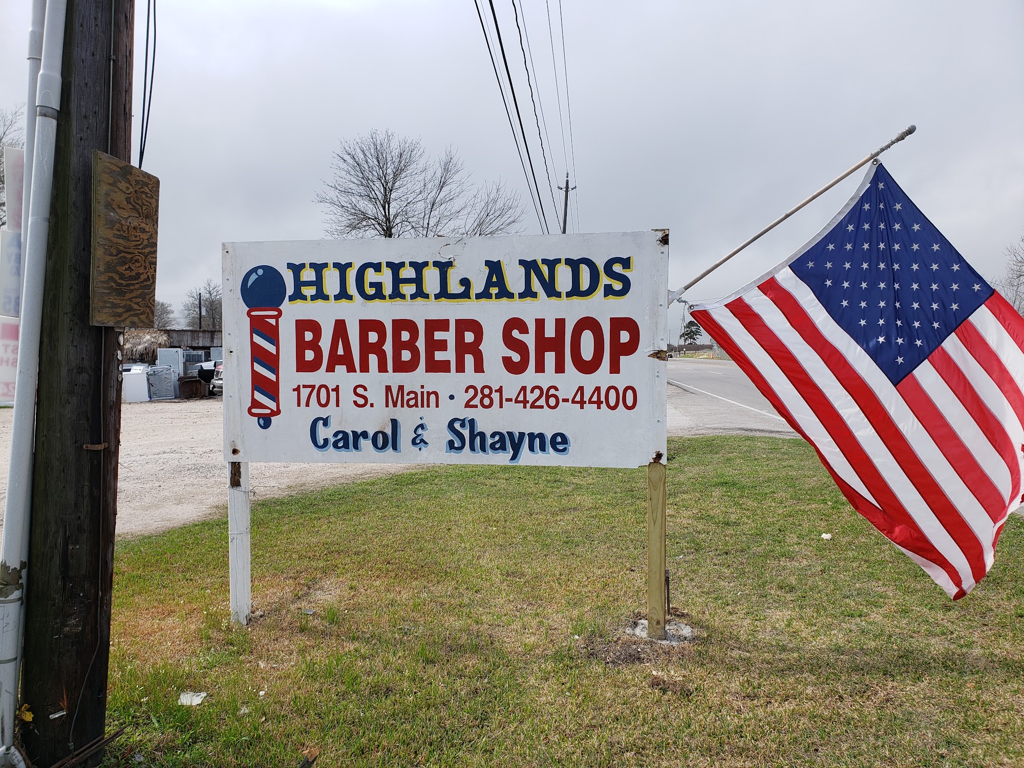 Highlands Barber Shop...formerly "Kat's Barber Shop" 1701 S Main St #2, Highlands Texas 77562