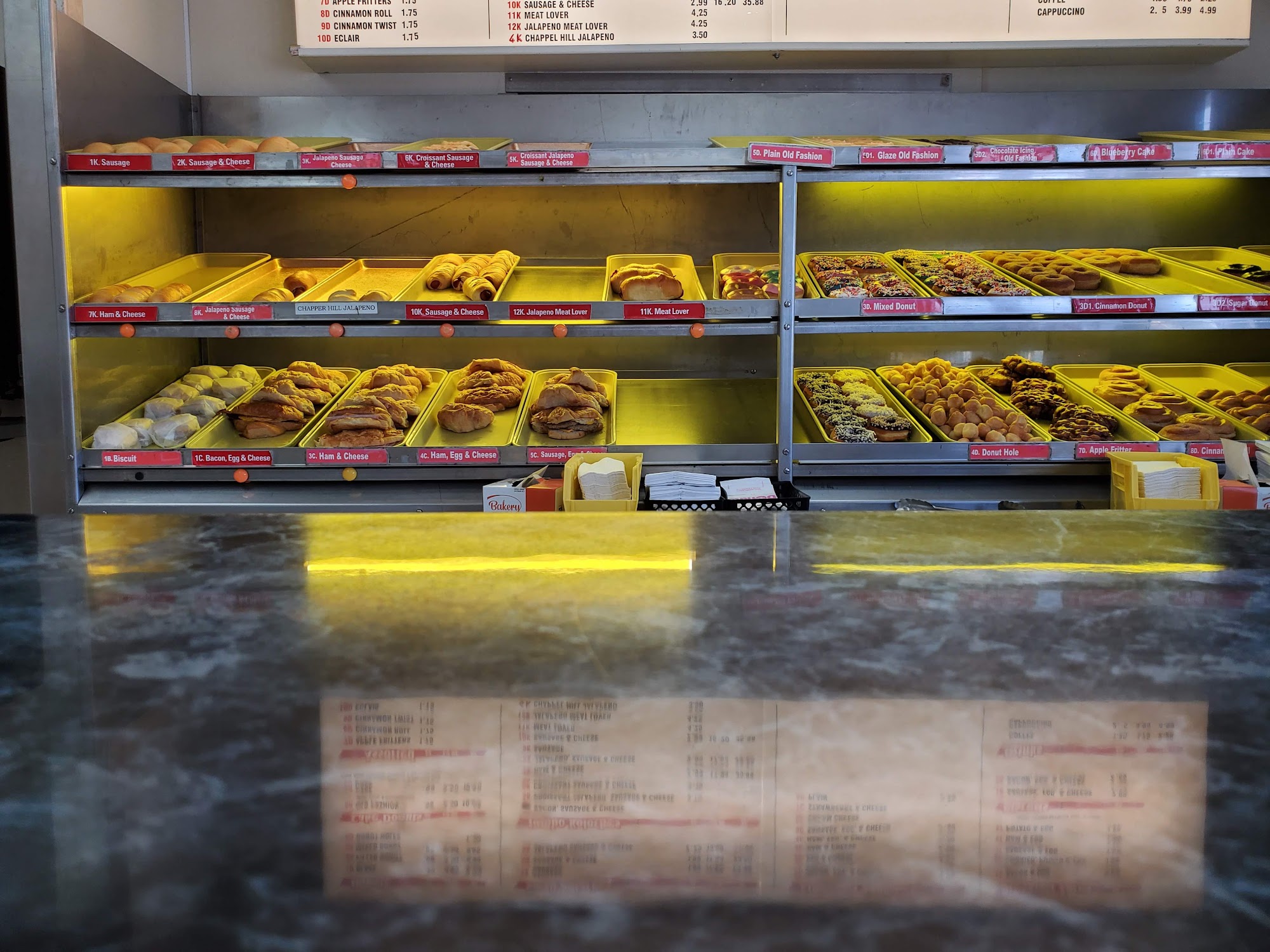 Local Donuts & Breakfast Menu