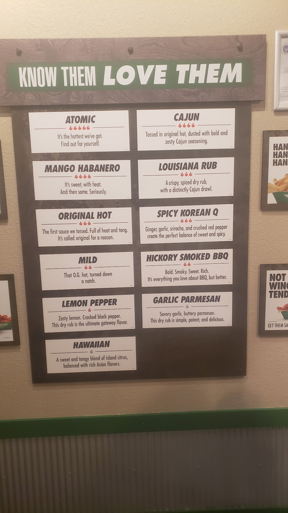 Wingstop Menu