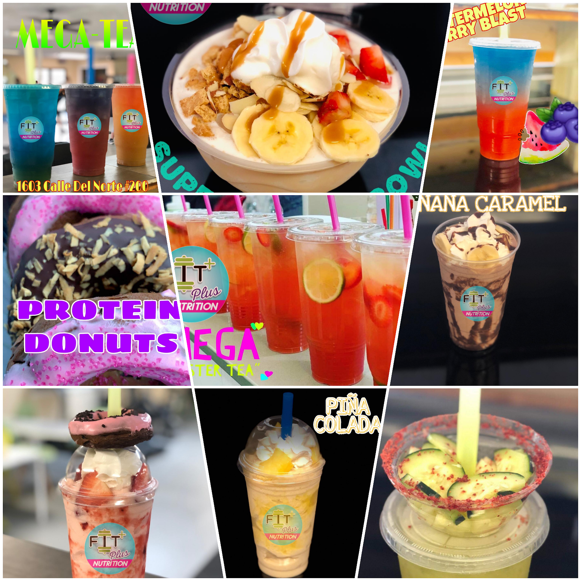 FIT PLUS NUTRITION Menu