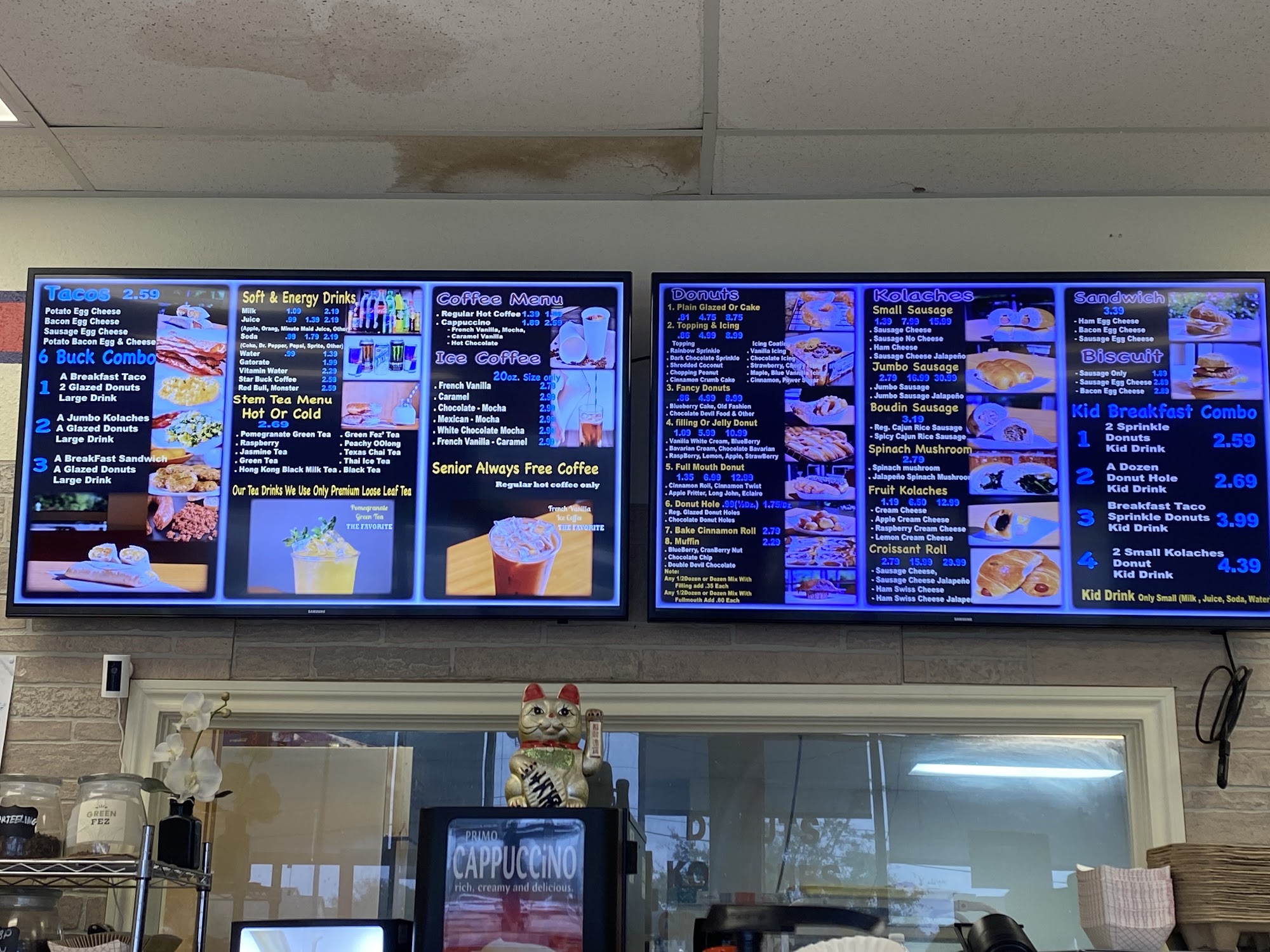 Grand donuts Menu