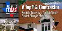 Rebuild Texas Roofing and Windows