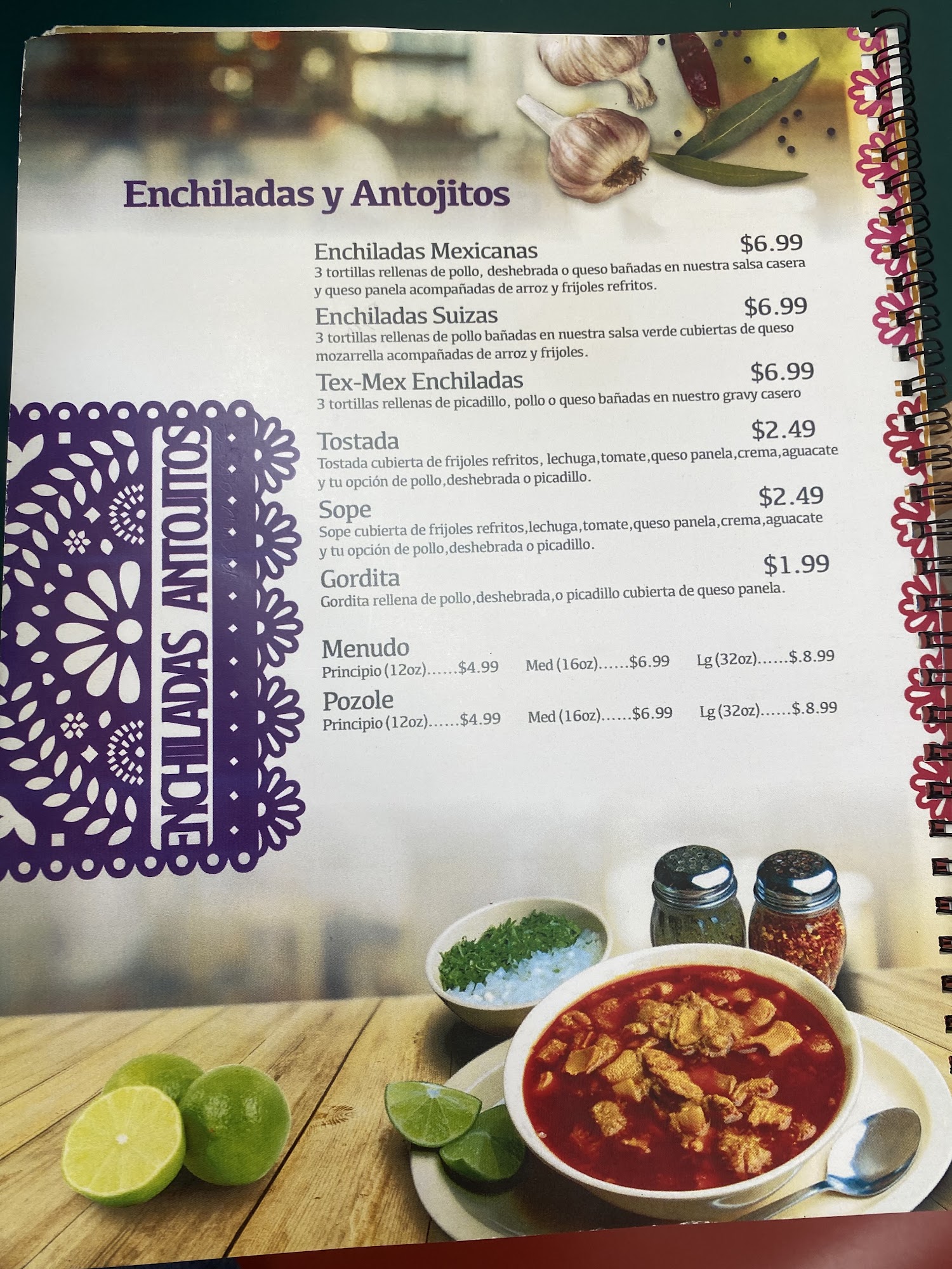 Yuyus Restaurant & Buffet Menu