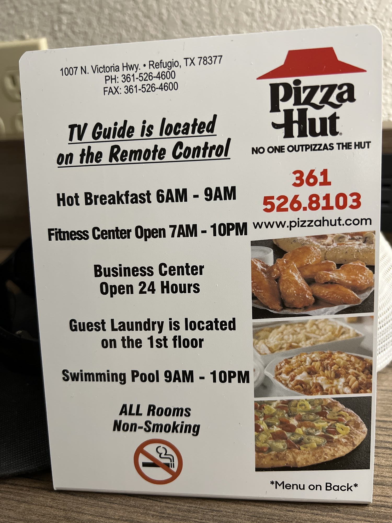Pizza Hut Menu