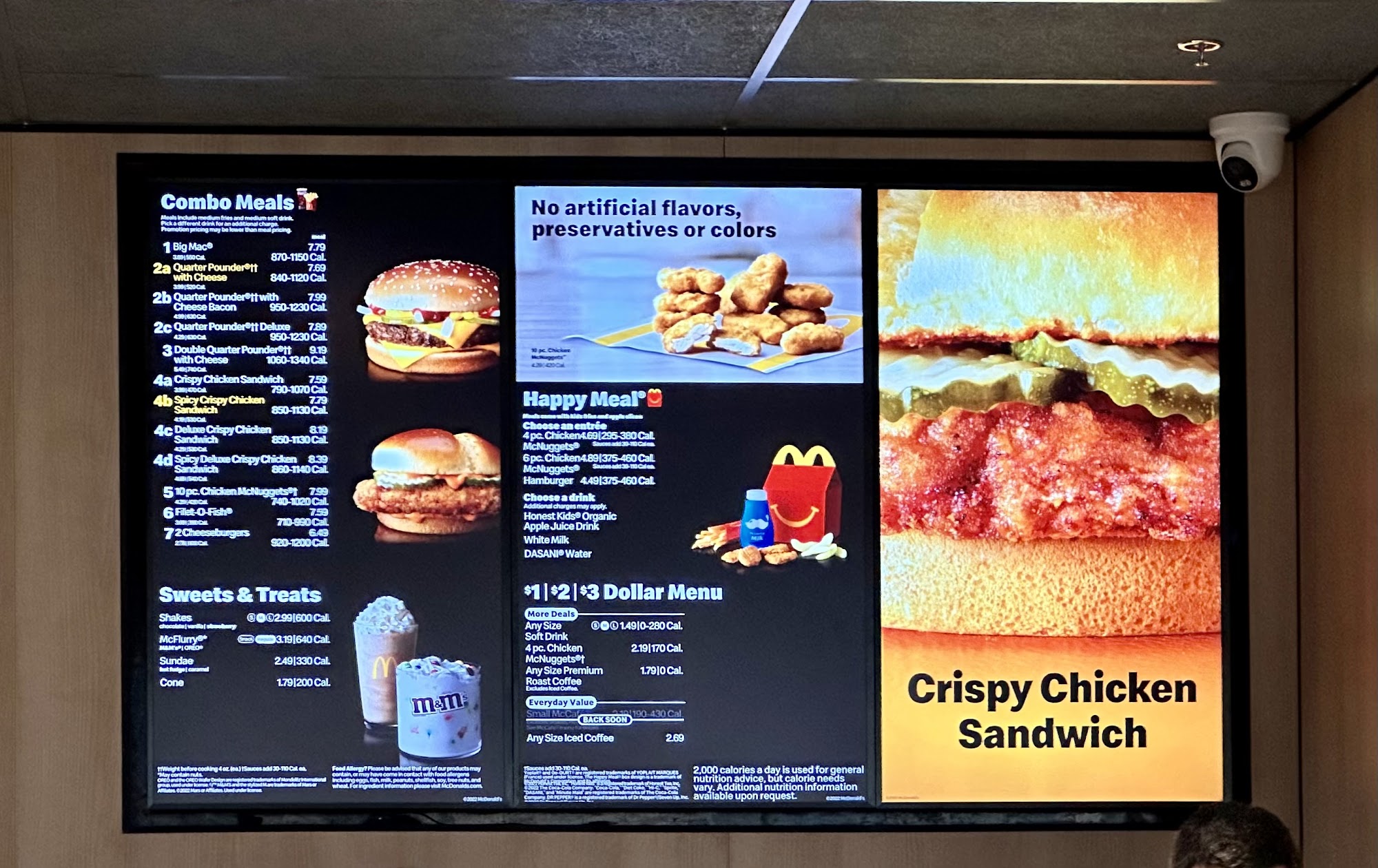 McDonald's Menu