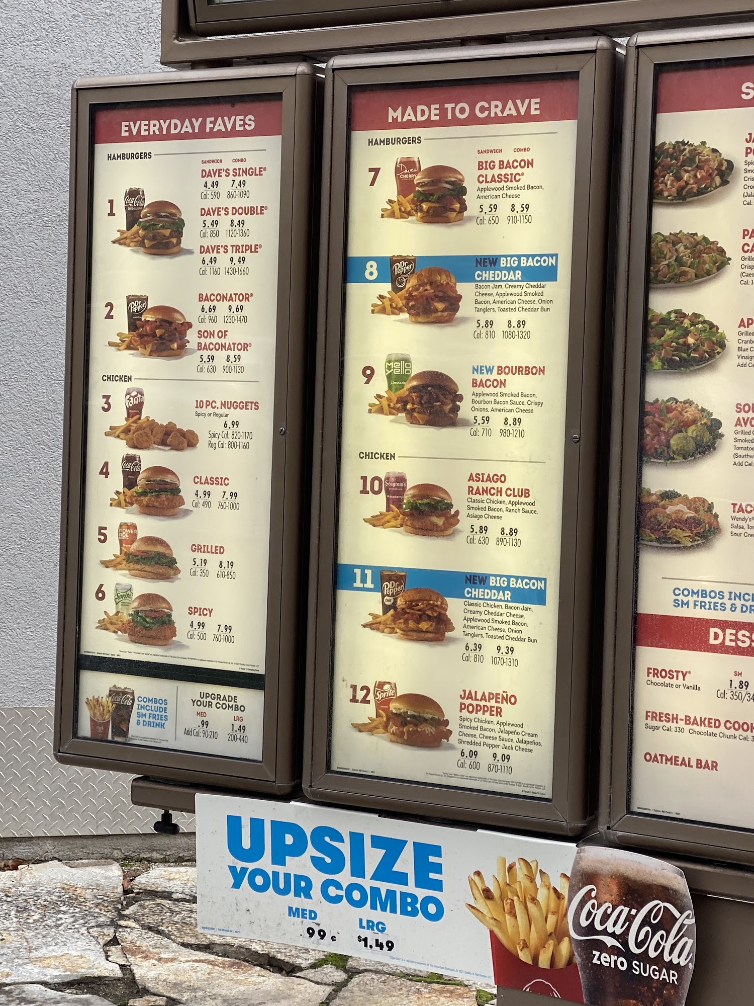 Wendy's Menu