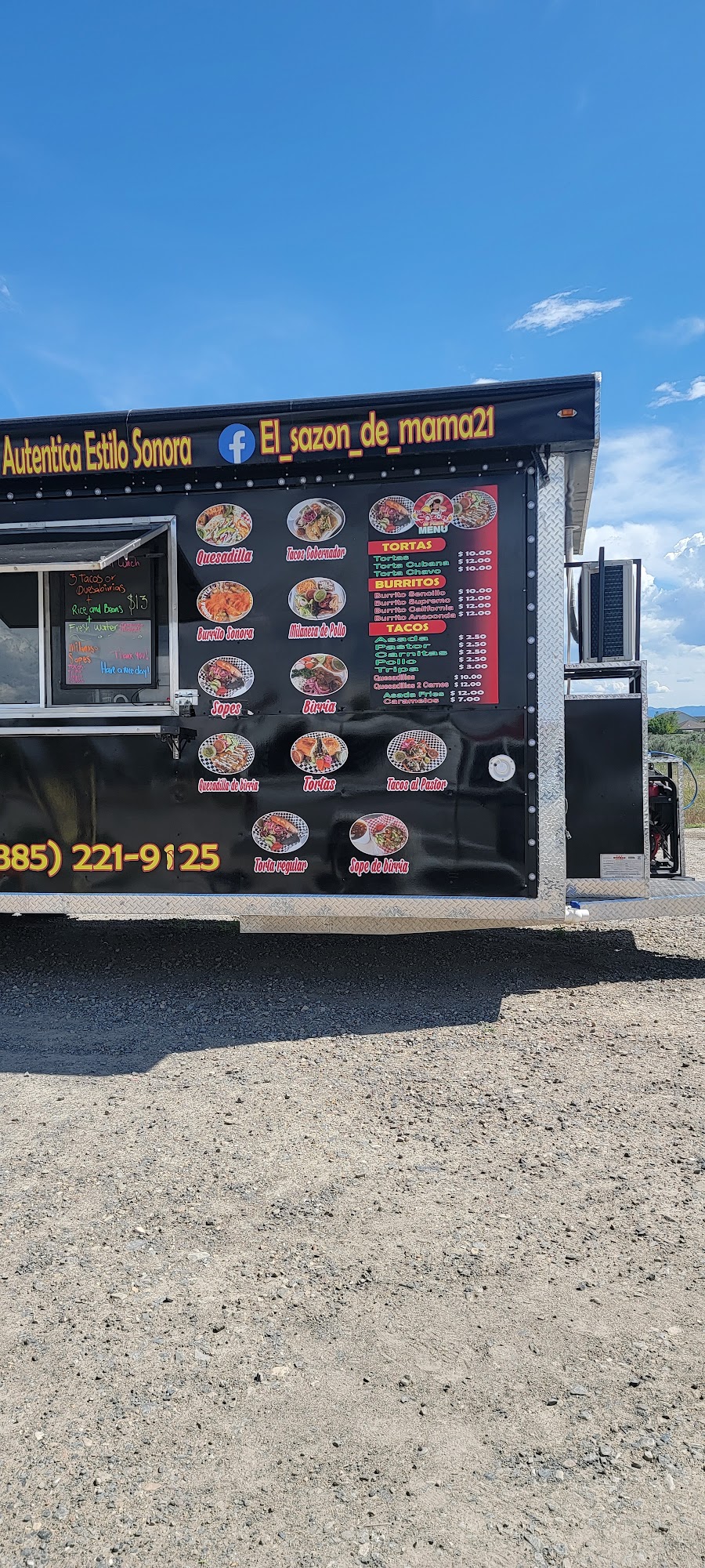 El Sazon De Mama Menu