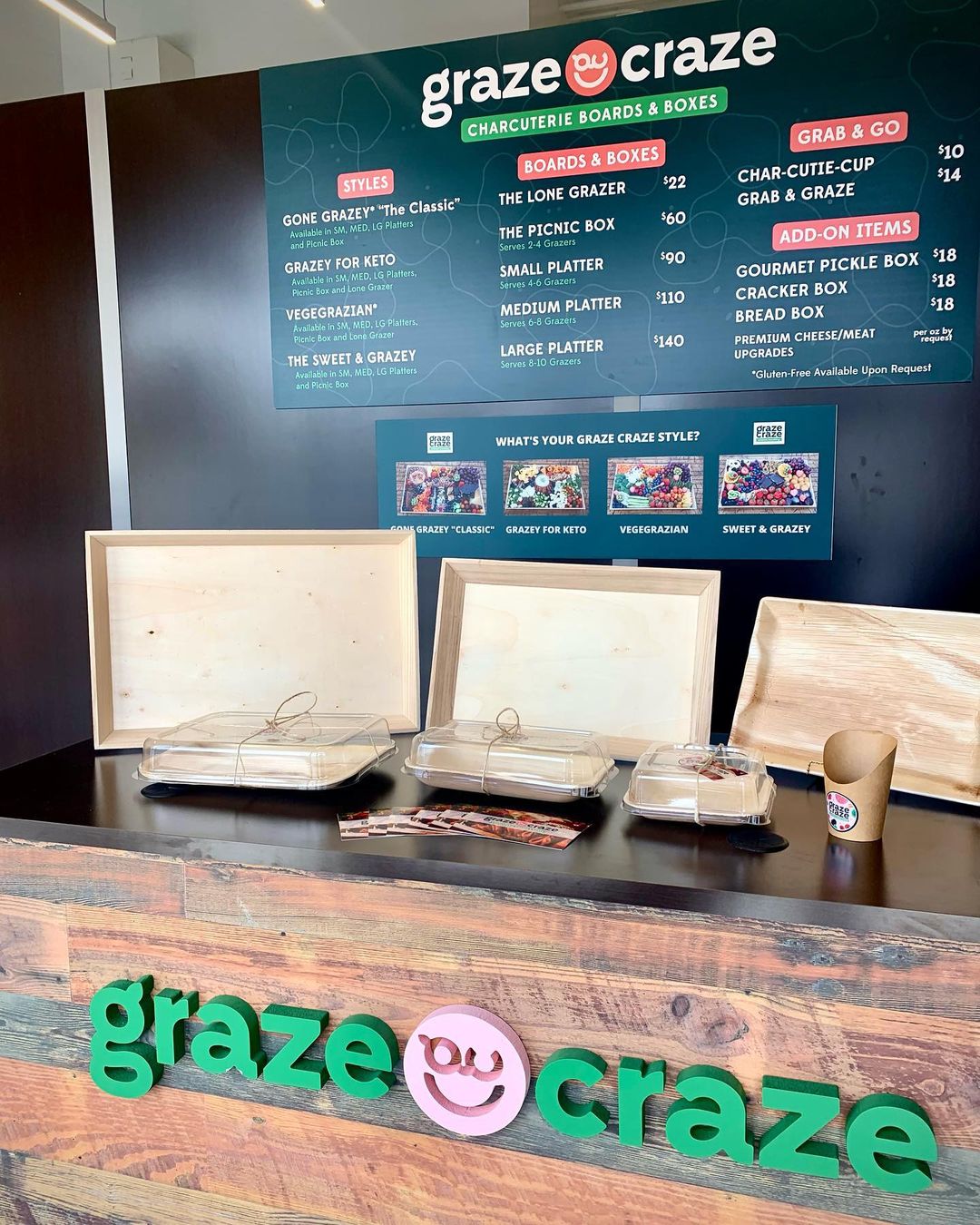 Graze Craze Charcuterie Boards & Boxes - Pleasant Grove, UT Menu