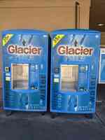 Glacier drinking water filling station