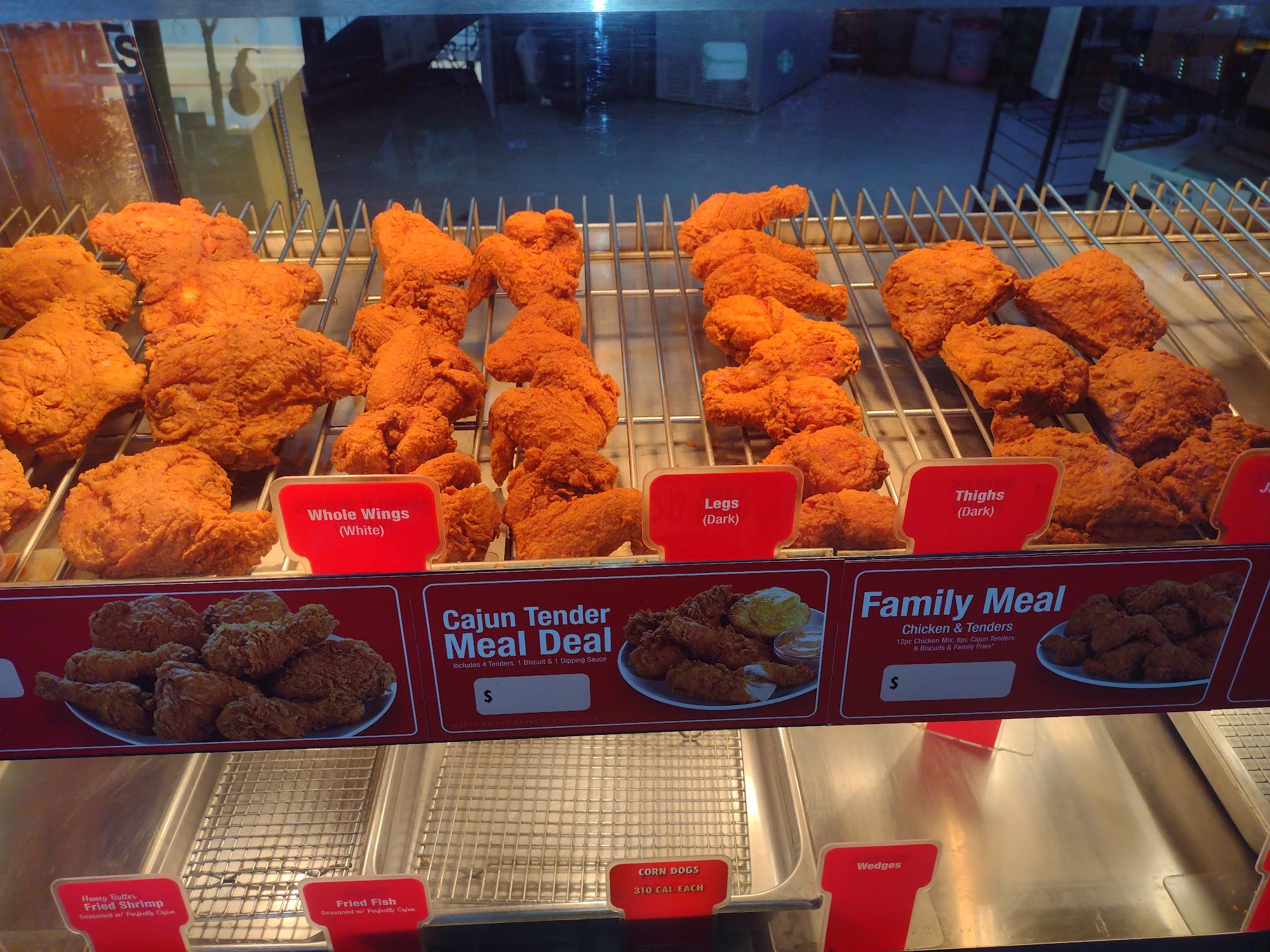 Krispy Krunchy Chicken Menu