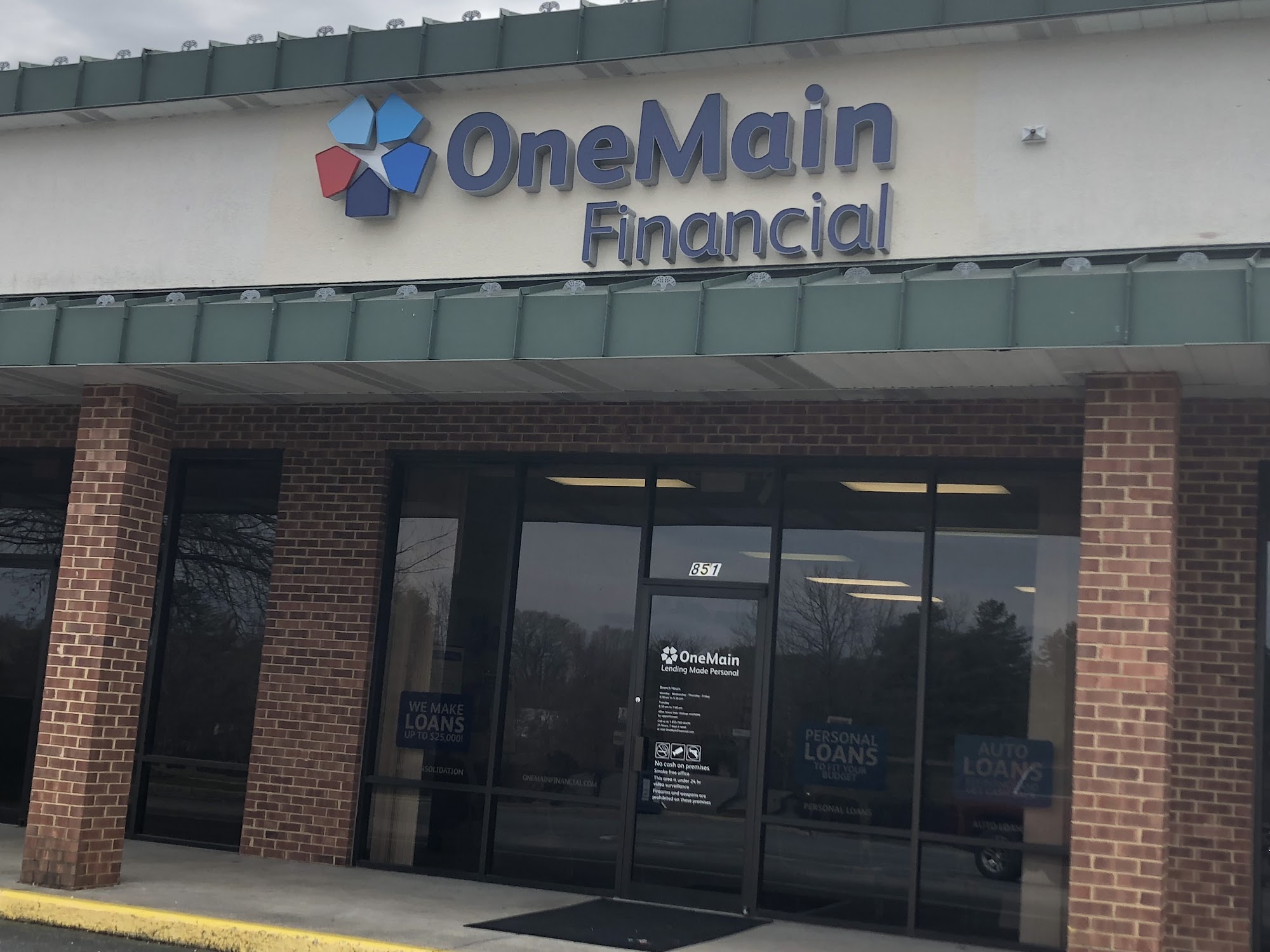OneMain Financial 851 E 2nd St, Chase City Virginia 23924