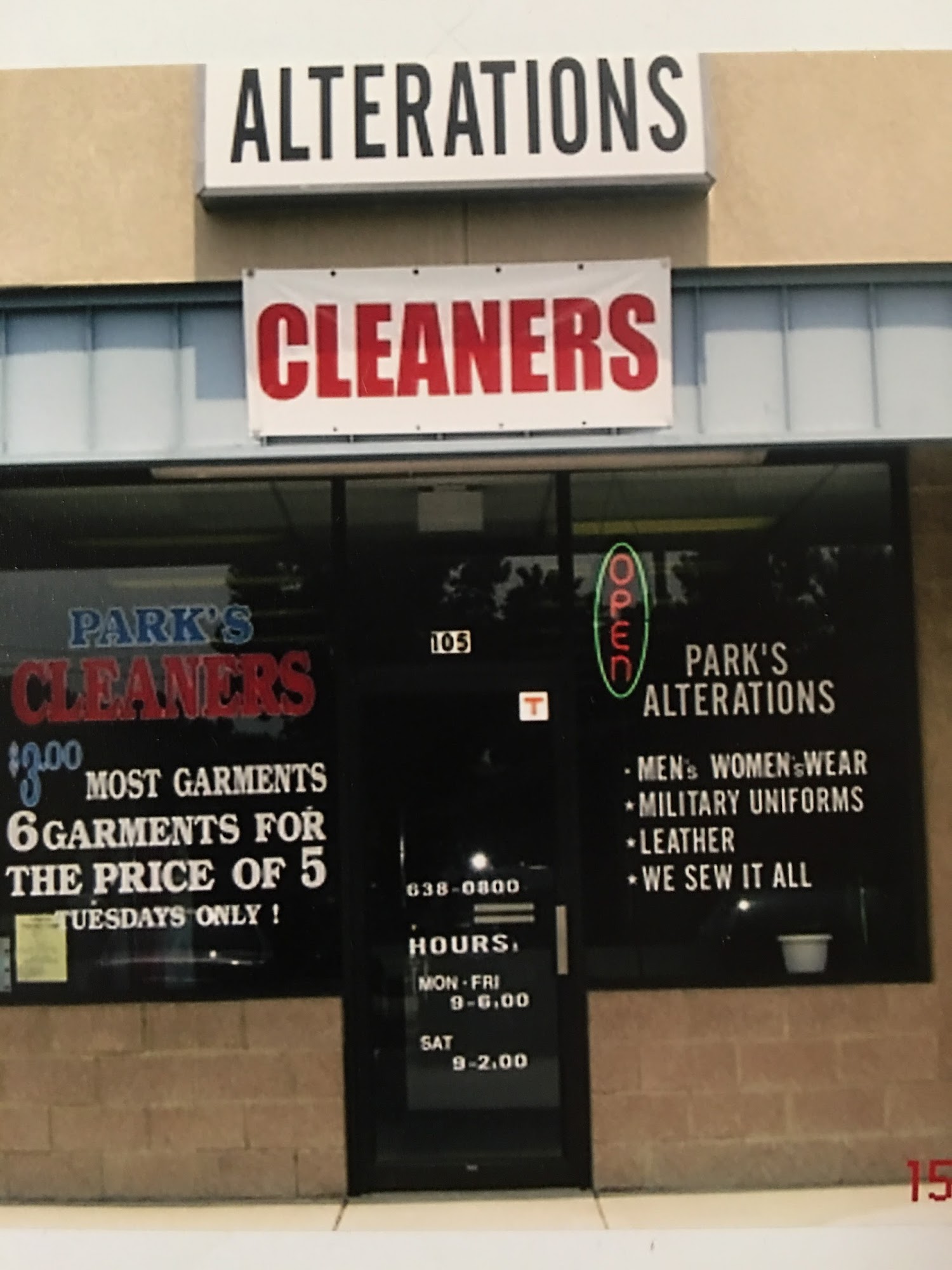 Park's Cleaners & Alterations