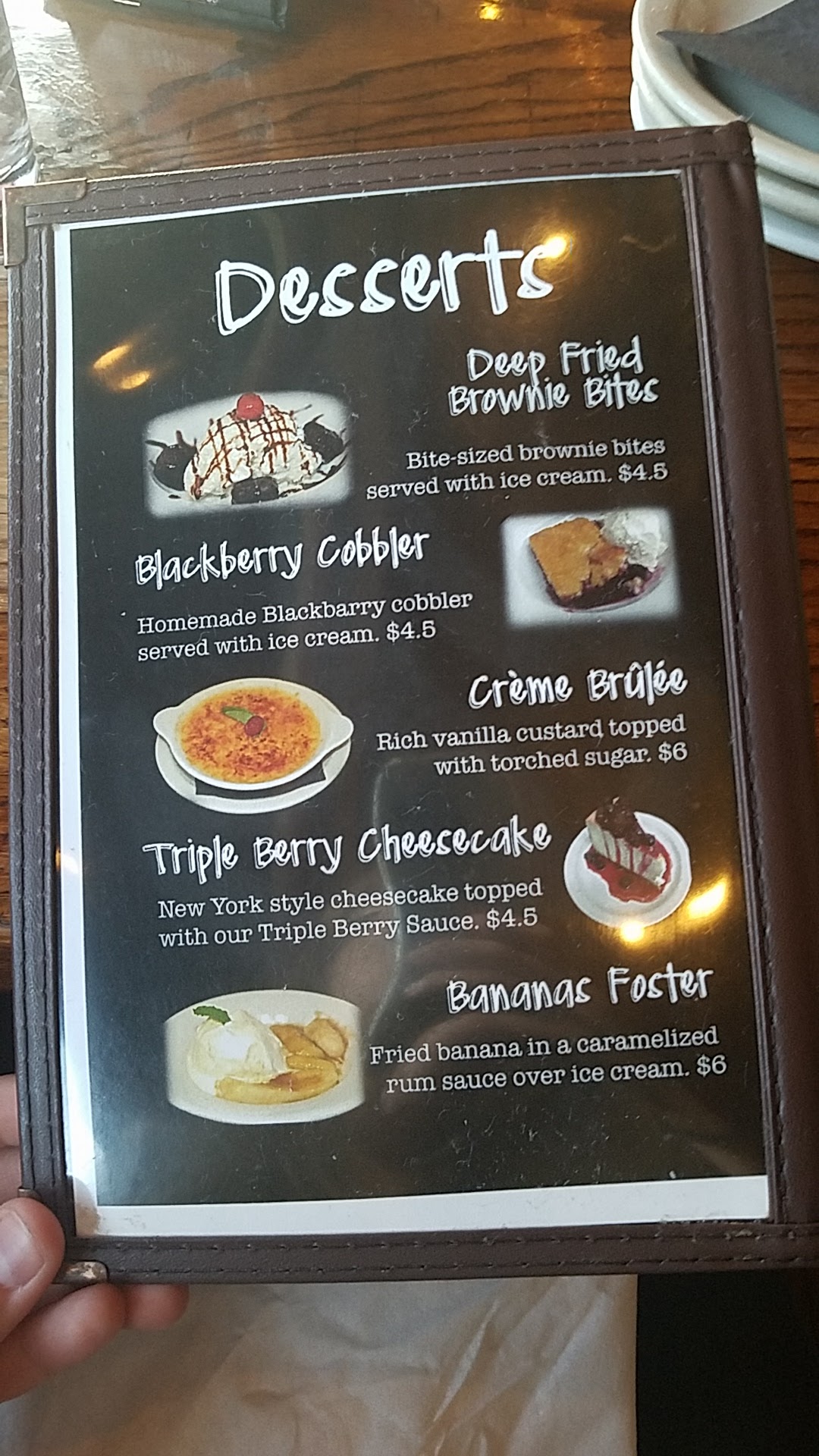 Steaks on the Square Menu