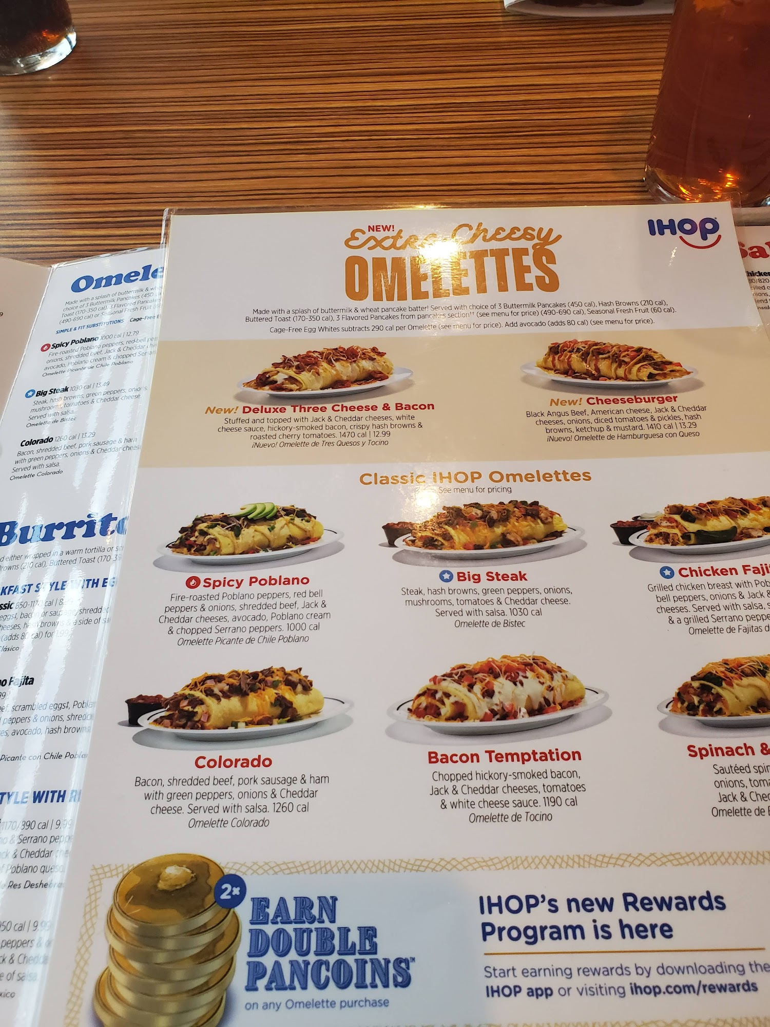 IHOP Menu