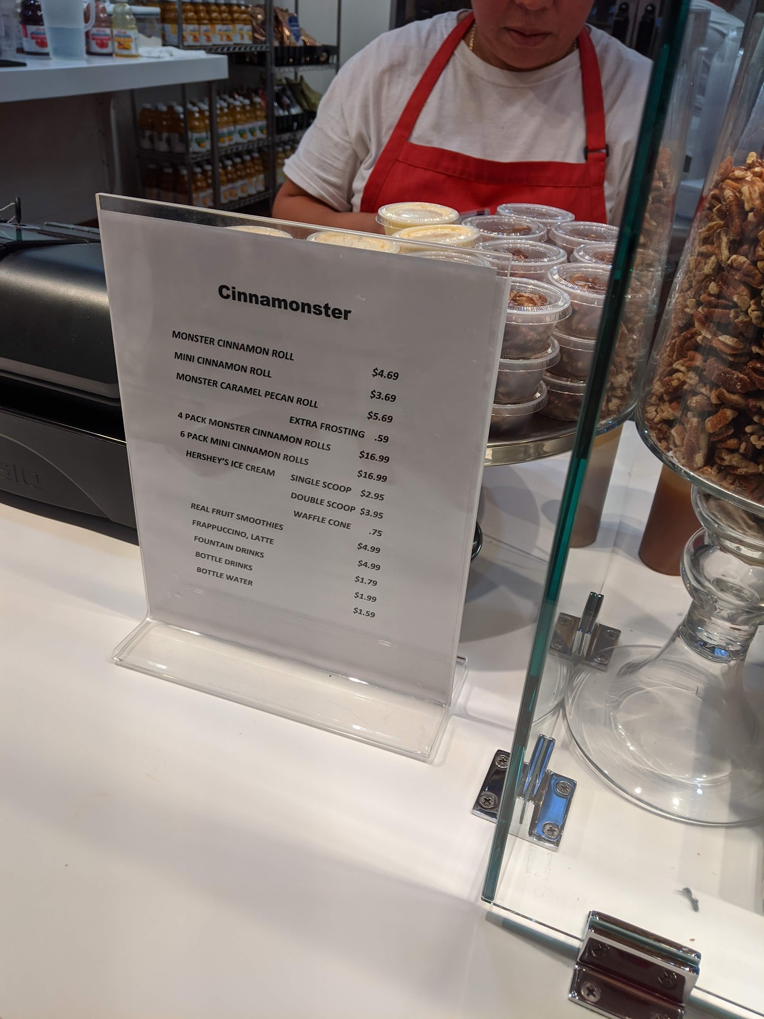 Cinnamonster Menu
