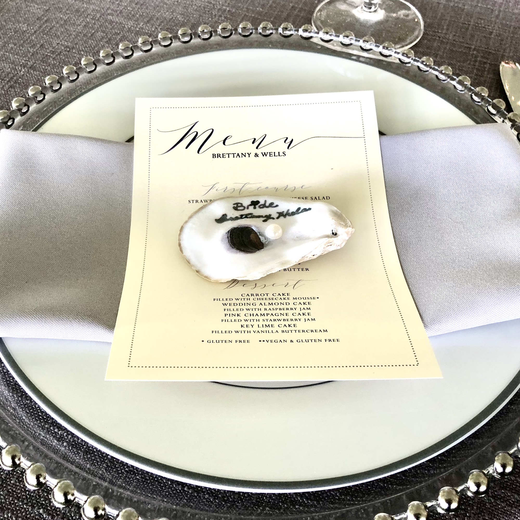 Goodrich Gourmet Catering Company Menu
