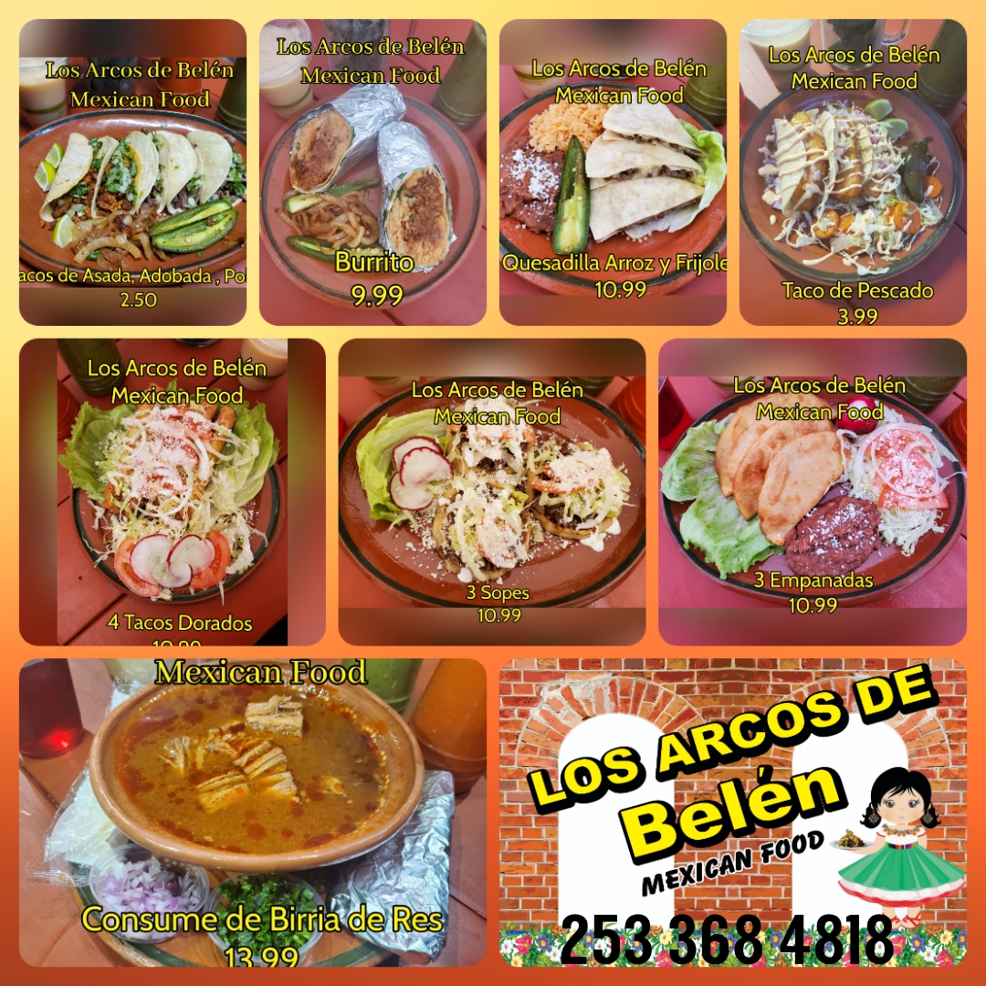 Los arcos de Belen Menu