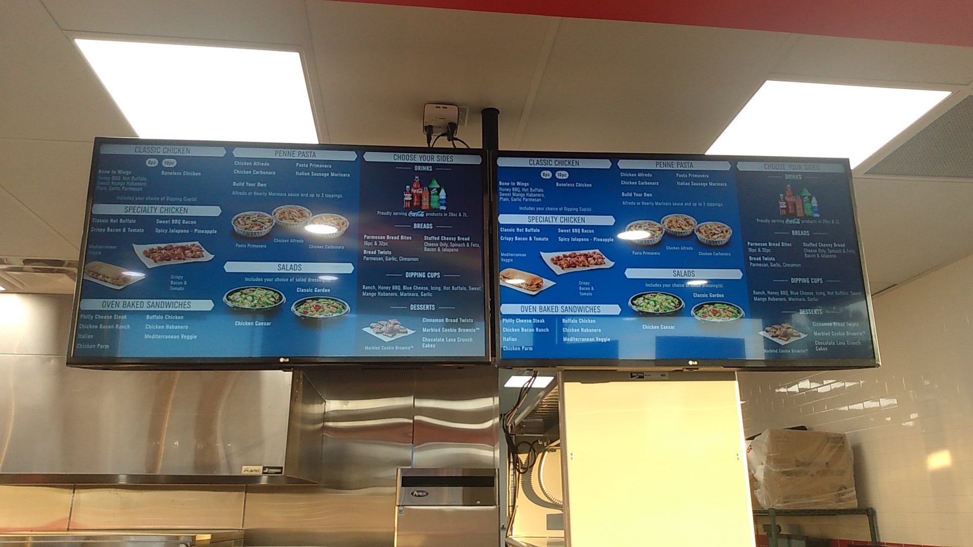 Domino's Pizza Menu