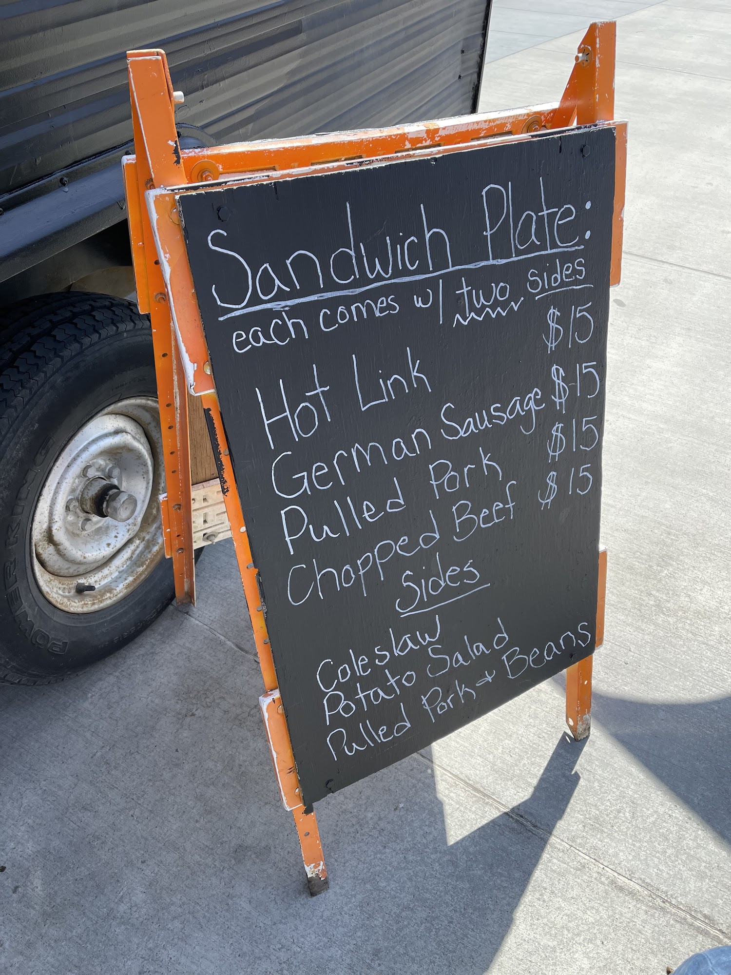 Big Rod's Texas BBQ Menu