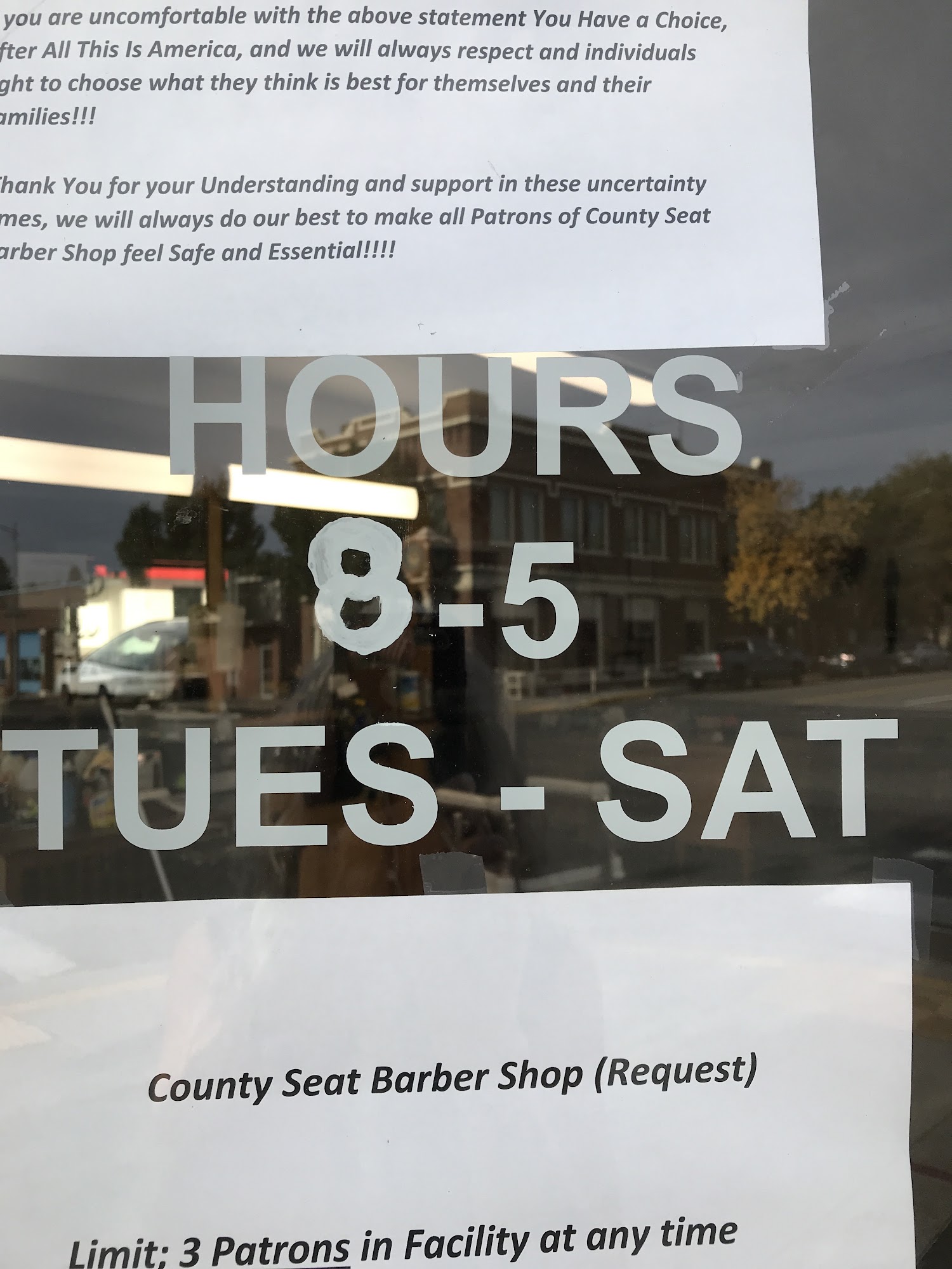 County Seat Barbershop 101 2nd Ave S, Okanogan Washington 98840