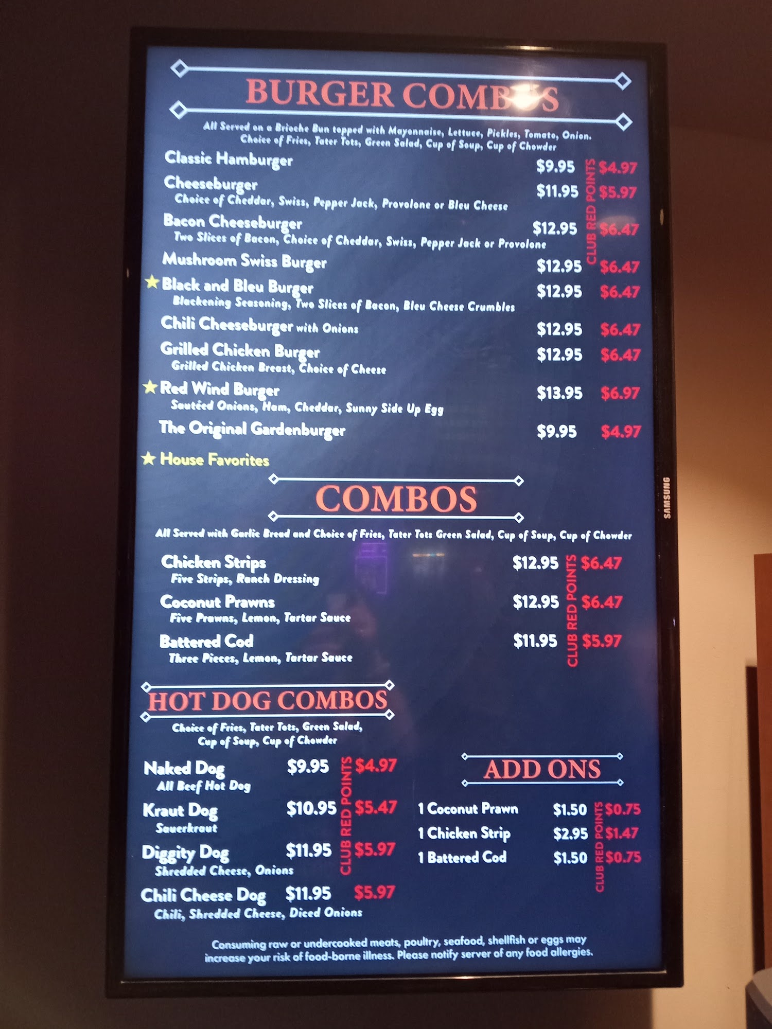 Medicine Creek Deli Menu