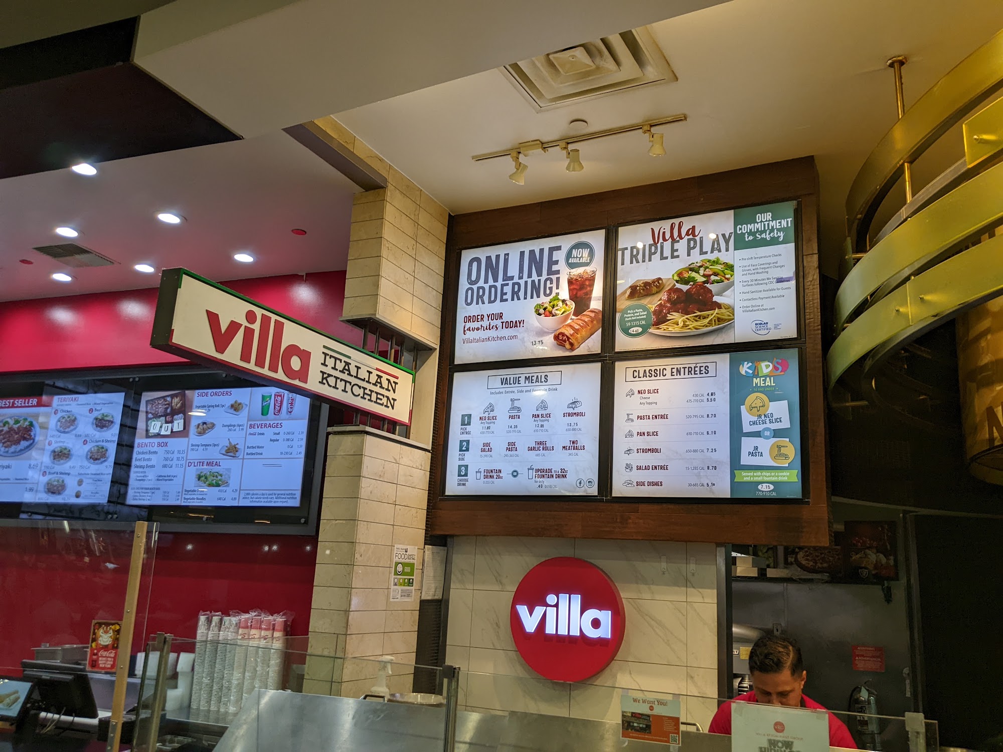 Villa Italian Kitchen Menu