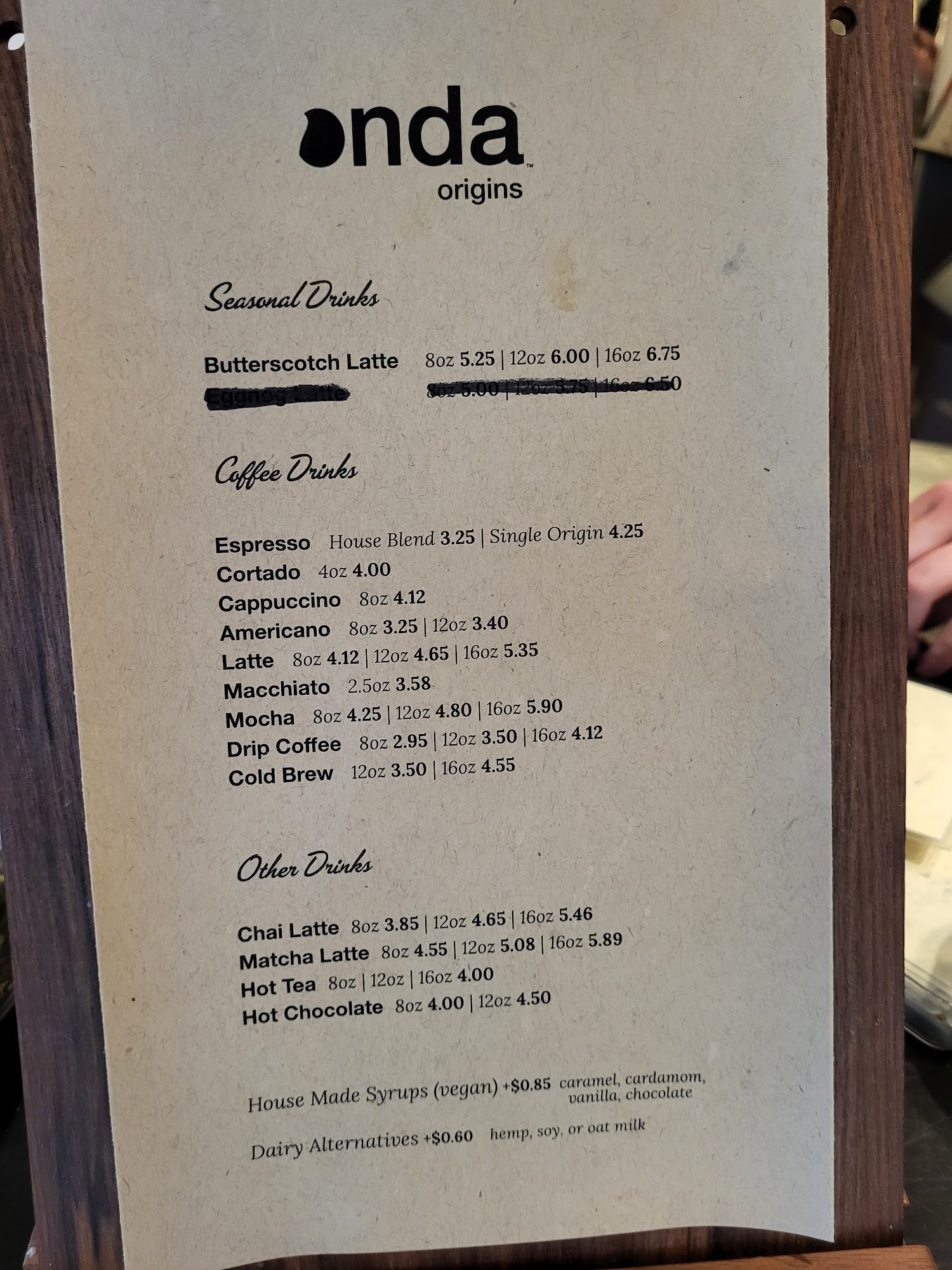 Onda Origins Cafe And Roastery Seattle Menu Reviews 128 Photos 52 Restaurantji 9278