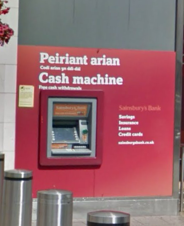 Free Cashpoint (Sainsburys)