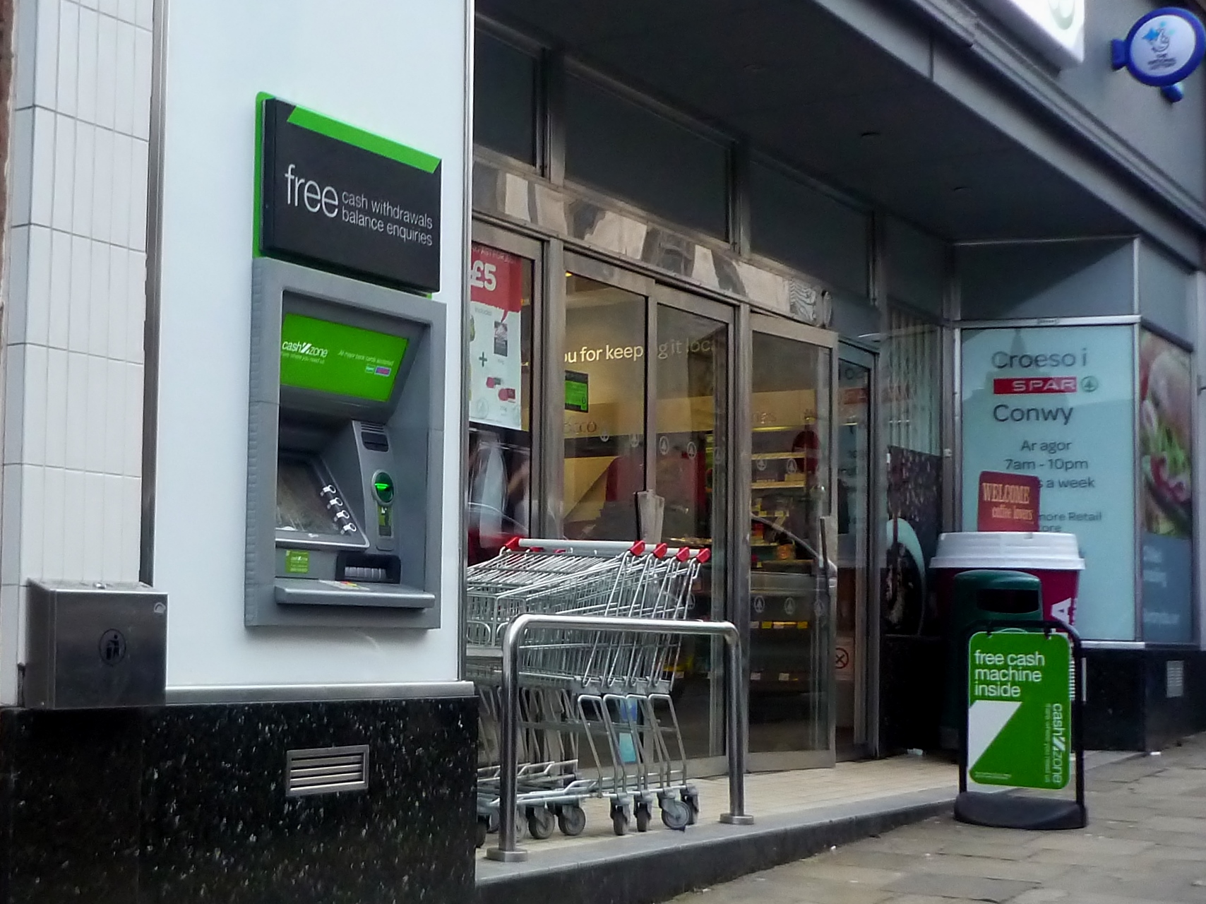 ATM (Outside Spar)