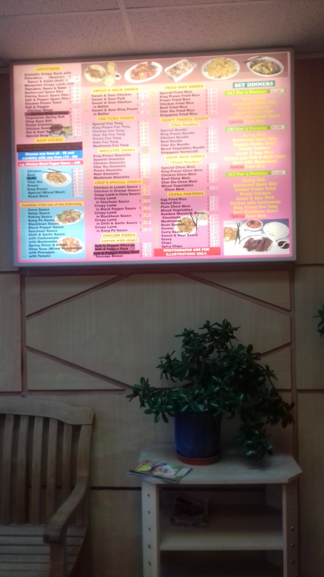 Danny's Kitchen Menu