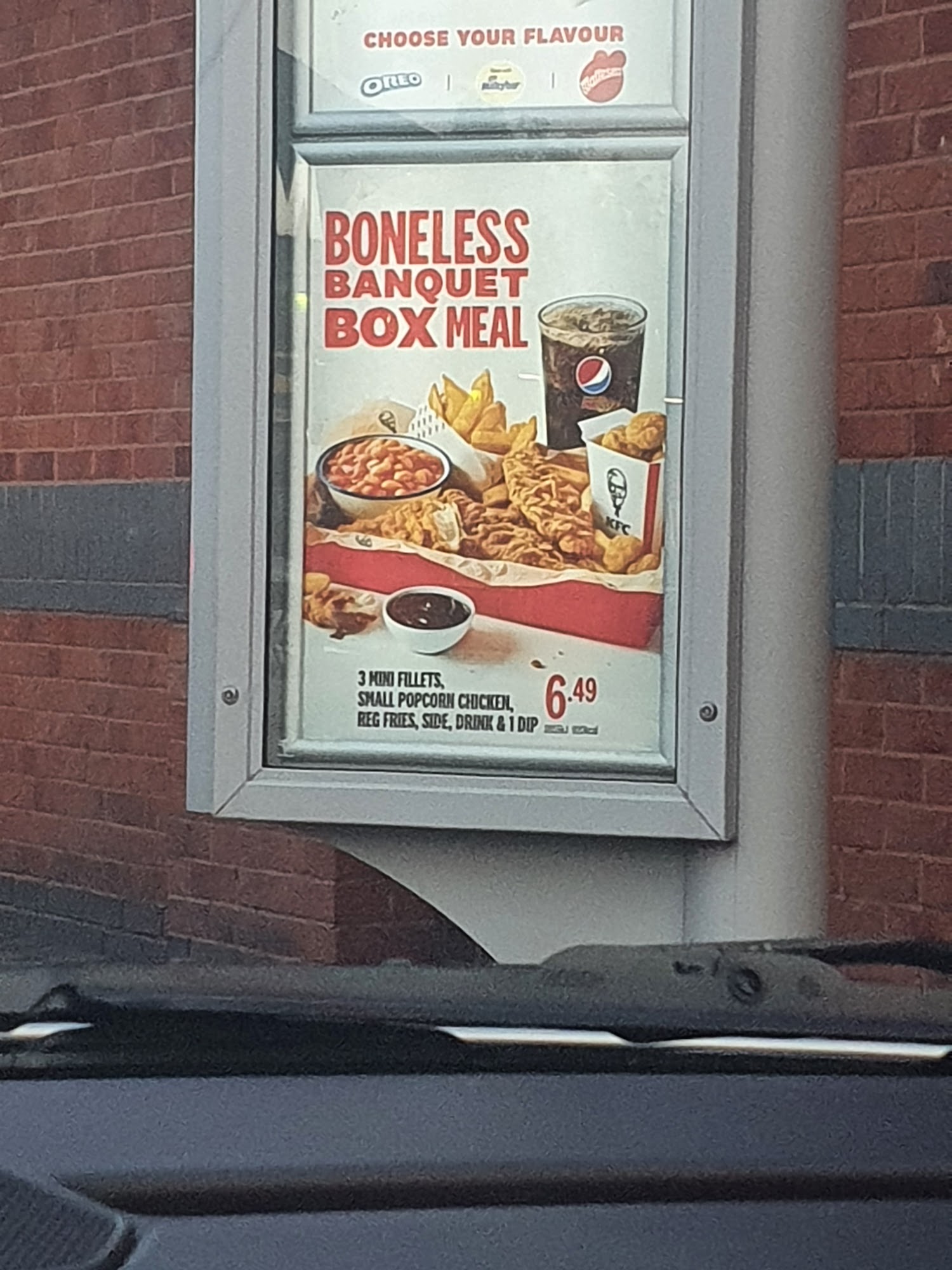 KFC Conwy - Llandudno Junction Menu