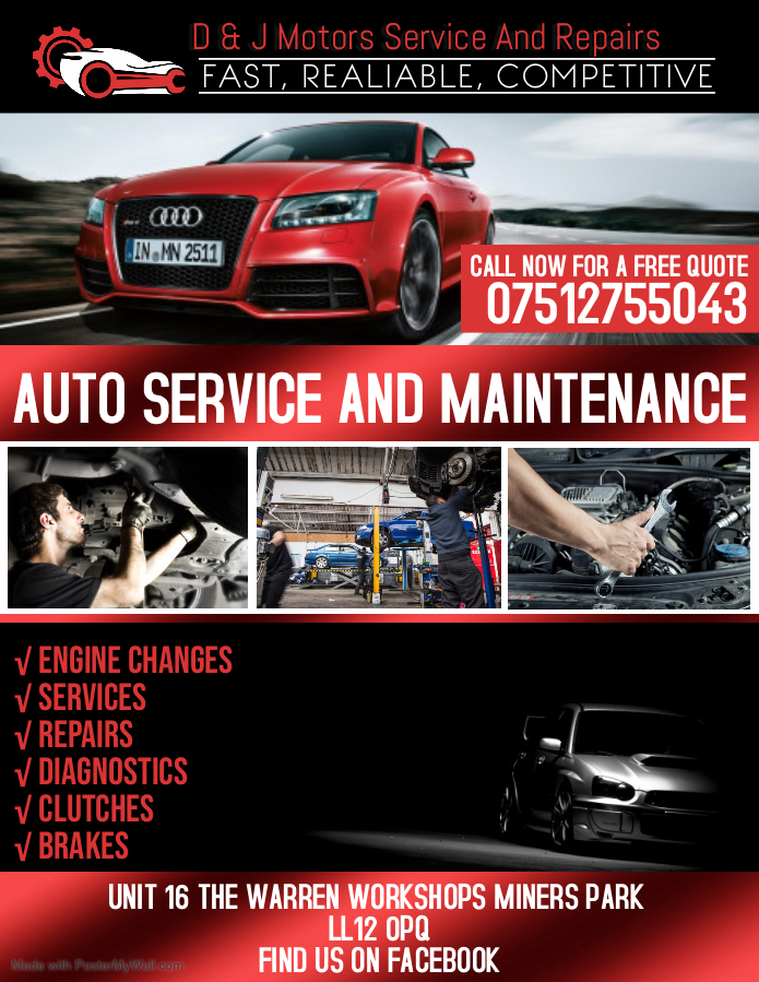 D&J motors service & repairs