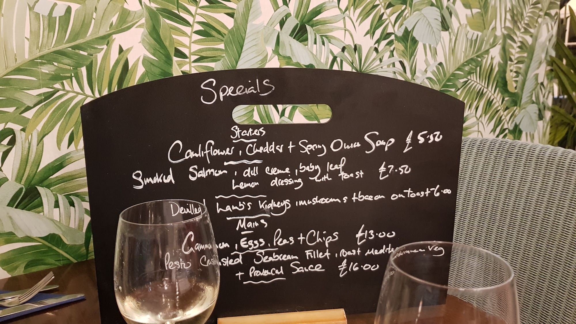The Sully Inn Menu