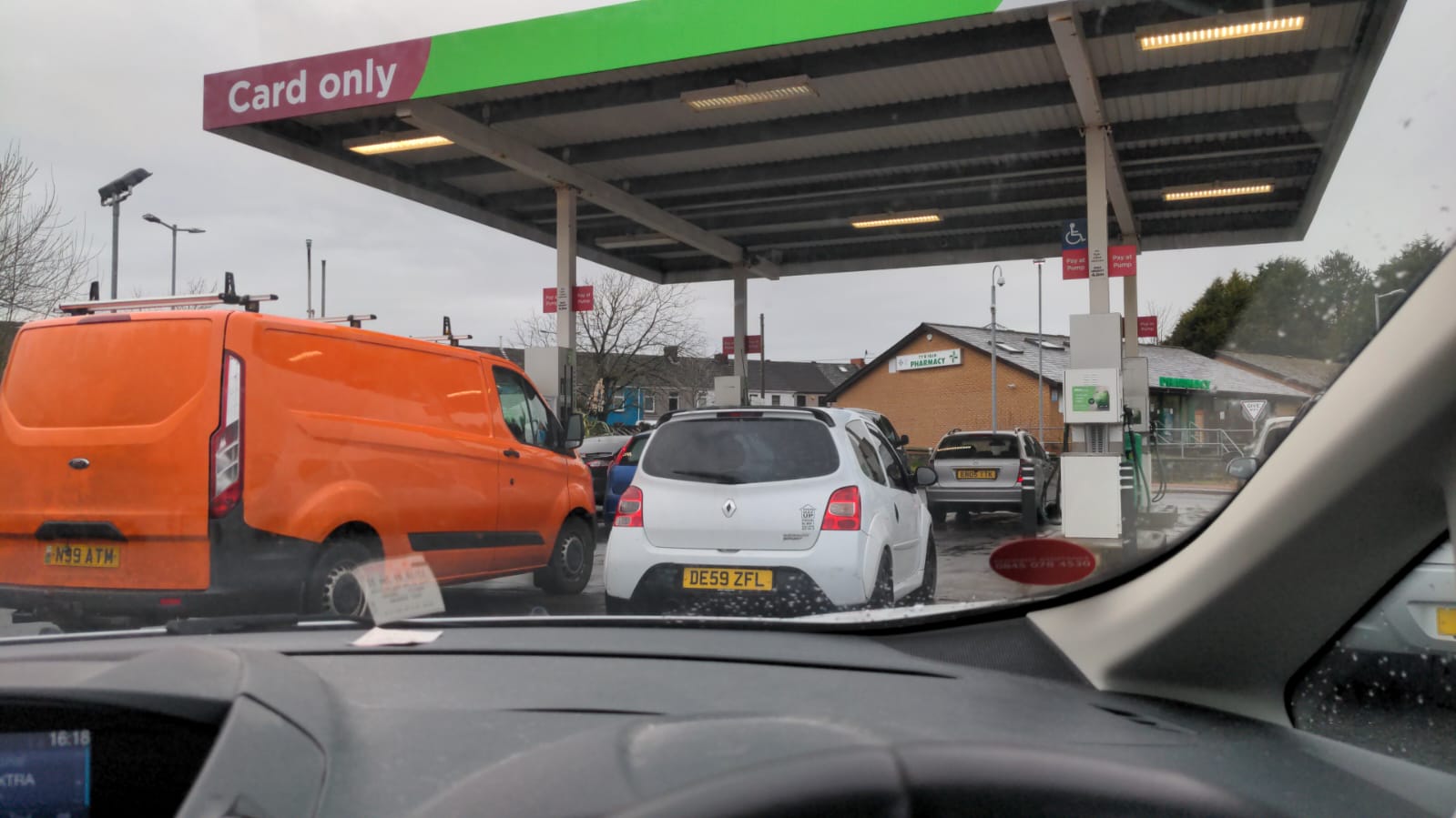 Asda Pontypridd Rhondda Road Petrol Filling Station