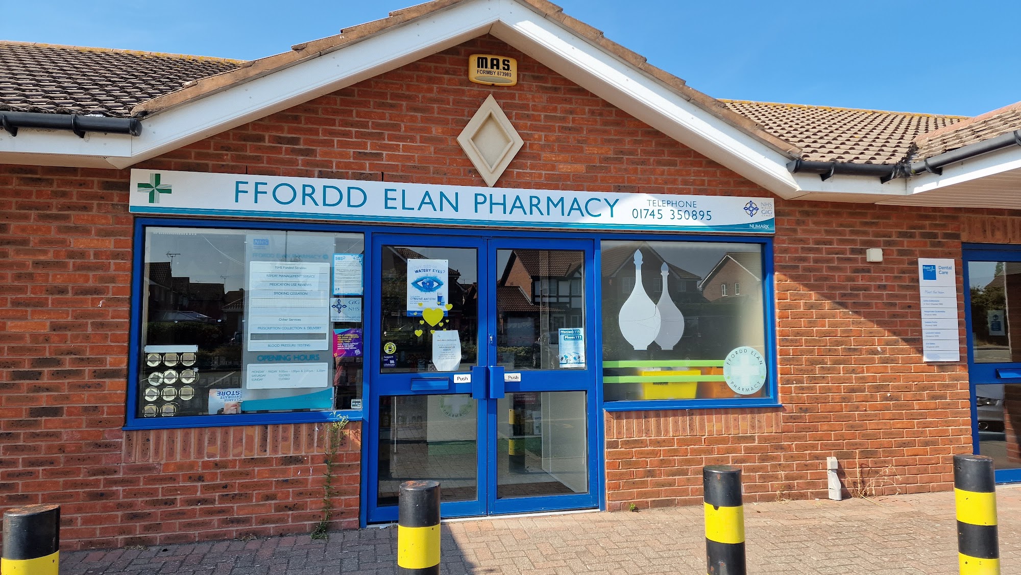 Ffordd Elan Pharmacy Rhyl