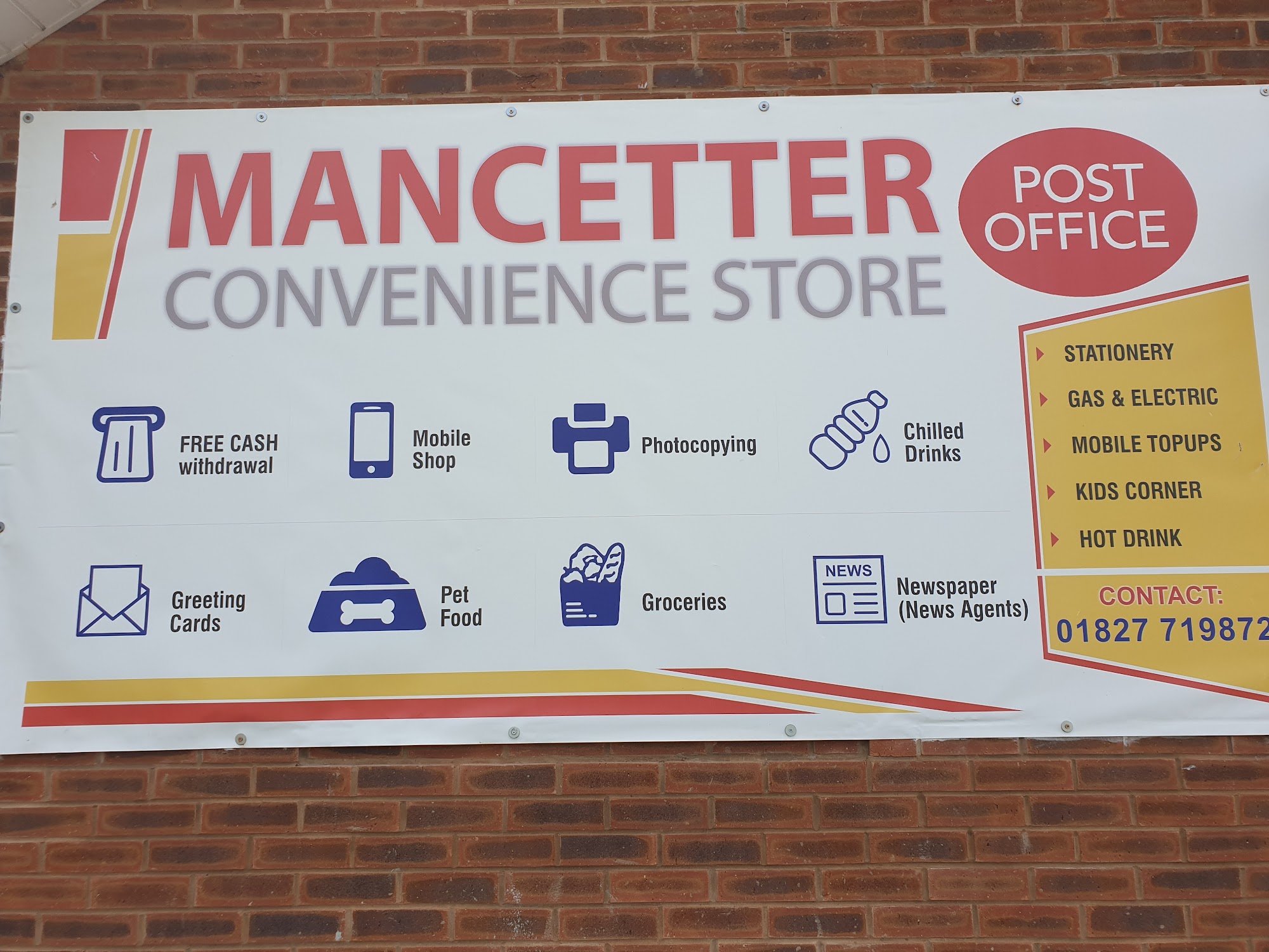 Mancetter Post Office and Mobile Shop