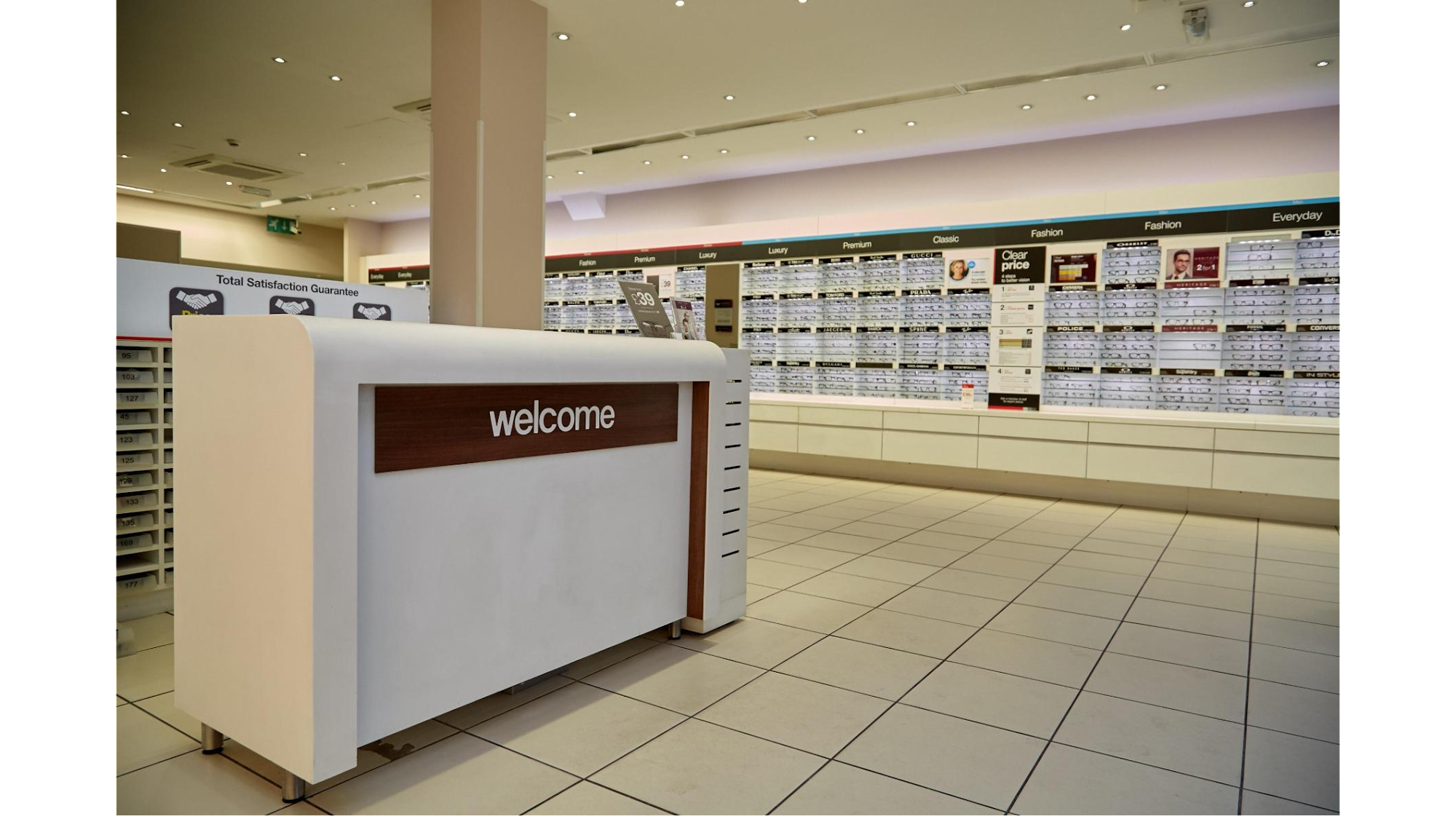 Vision Express Opticians - Rugby - Clock Towers Shopping Centre