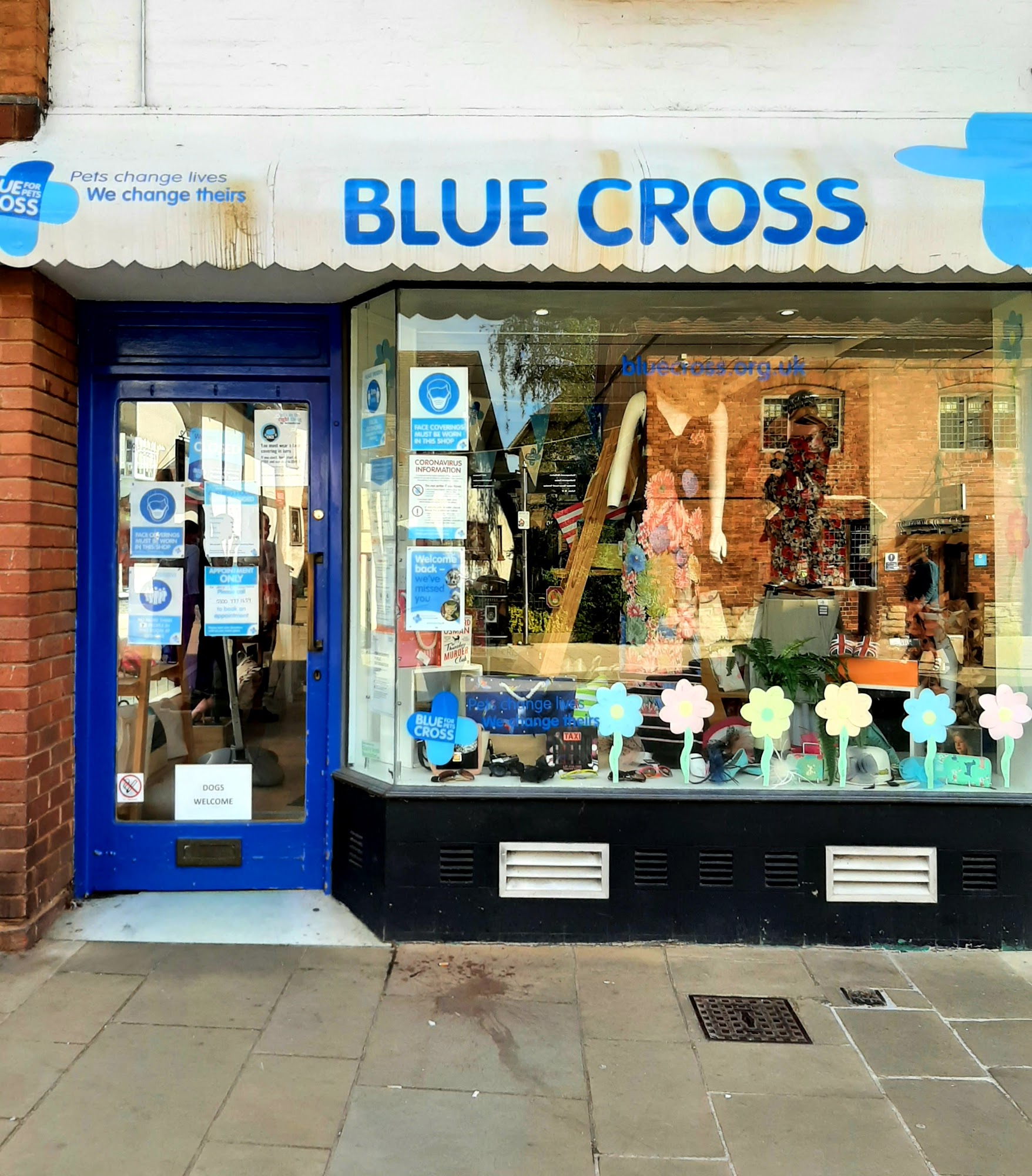 Blue Cross charity shop, Straford-upon-Avon