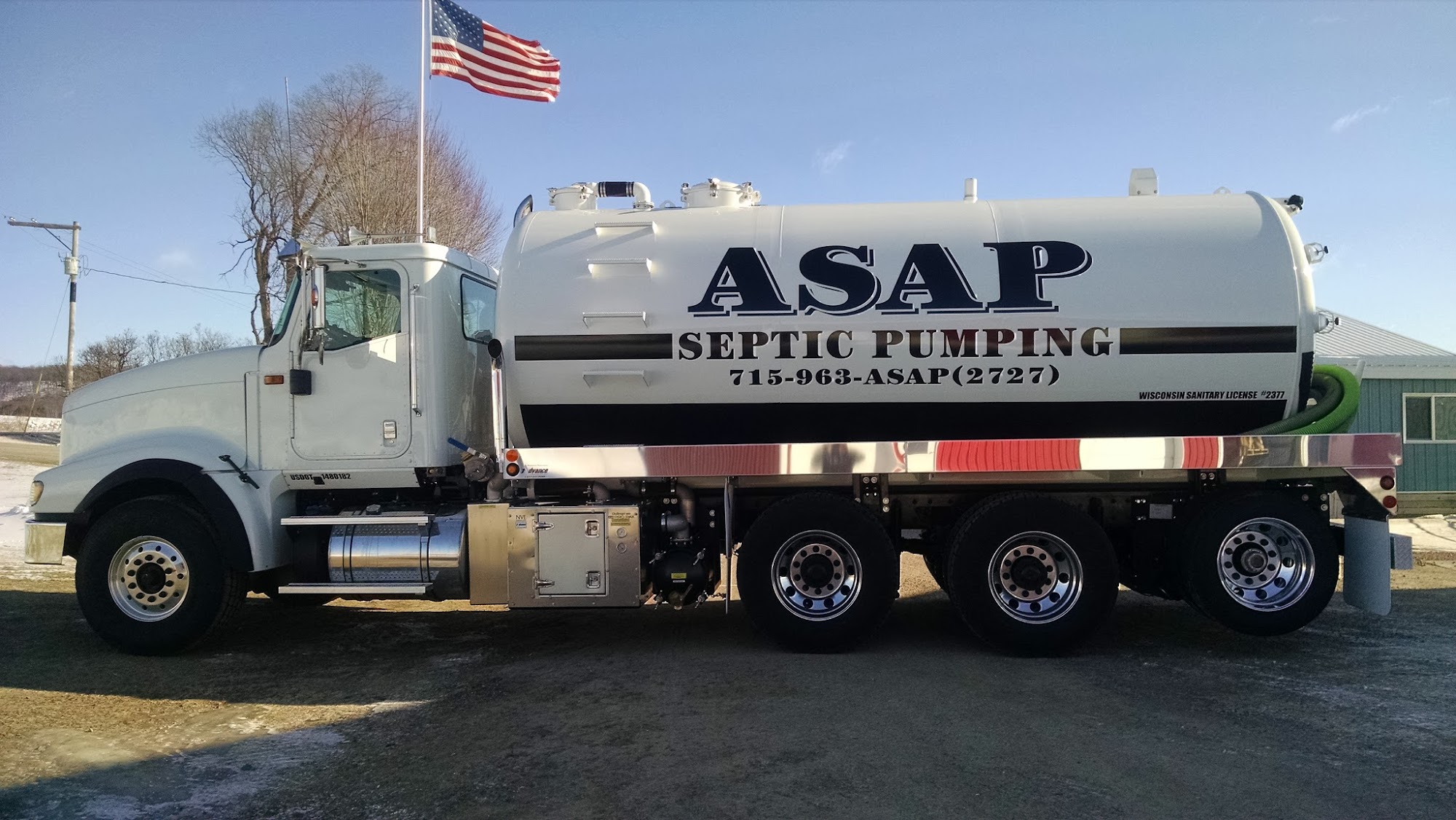 ASAP Septic Pumping N9404 WI-95, Alma Center Wisconsin 54611