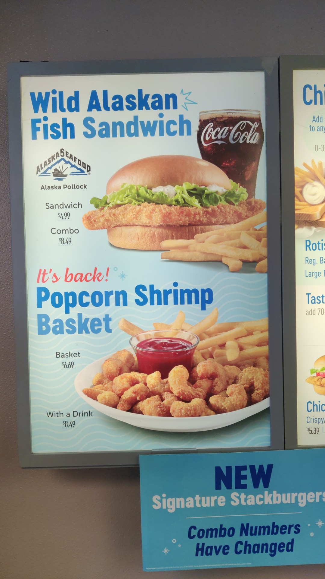 Dairy Queen Treat Center and Orange Julius Menu