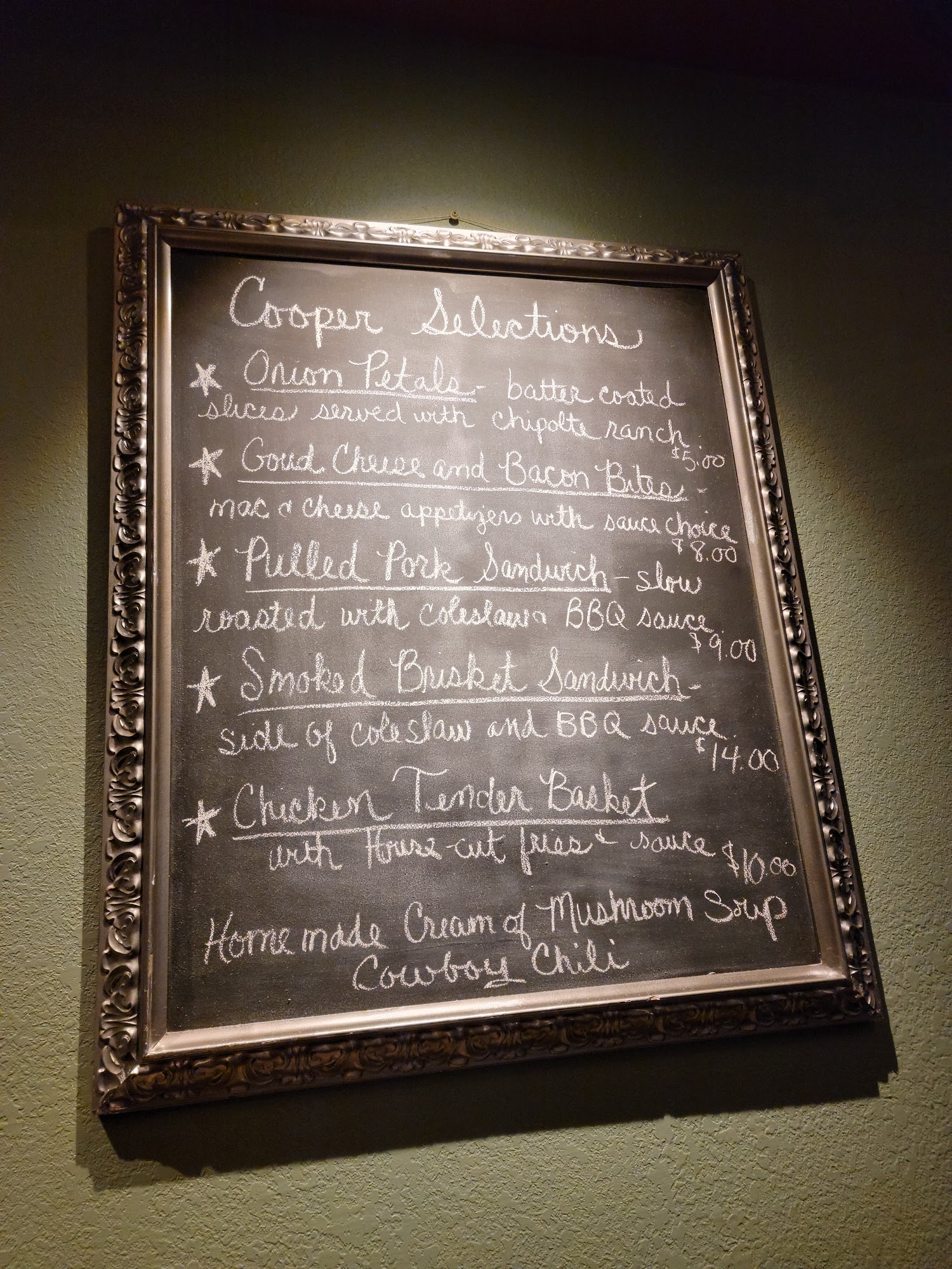 Cooper Shop Saloon, Kekoskee Menu, Reviews (101), Photos (25) Restaurantji