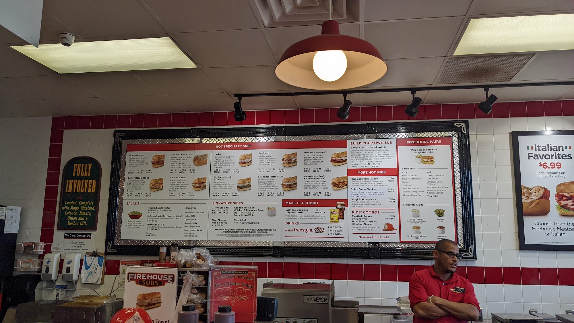 Firehouse Subs Fish Hatchery Menu