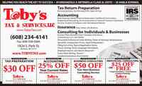 TOBY's Tax & Services