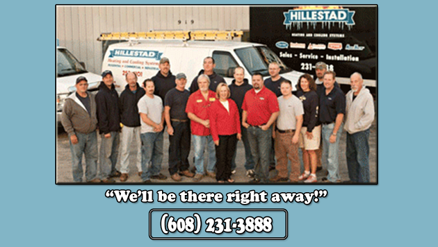 Hillestad Heating & Cooling Systems 116 Brook St, Portage Wisconsin 53901
