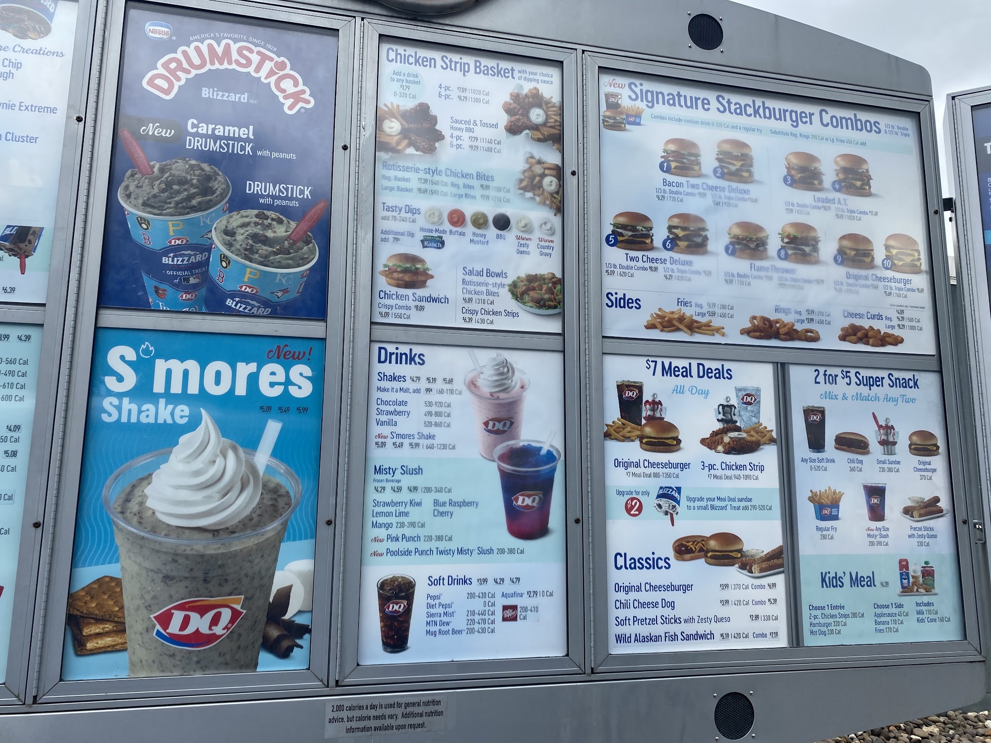 Dairy Queen Grill & Chill Menu